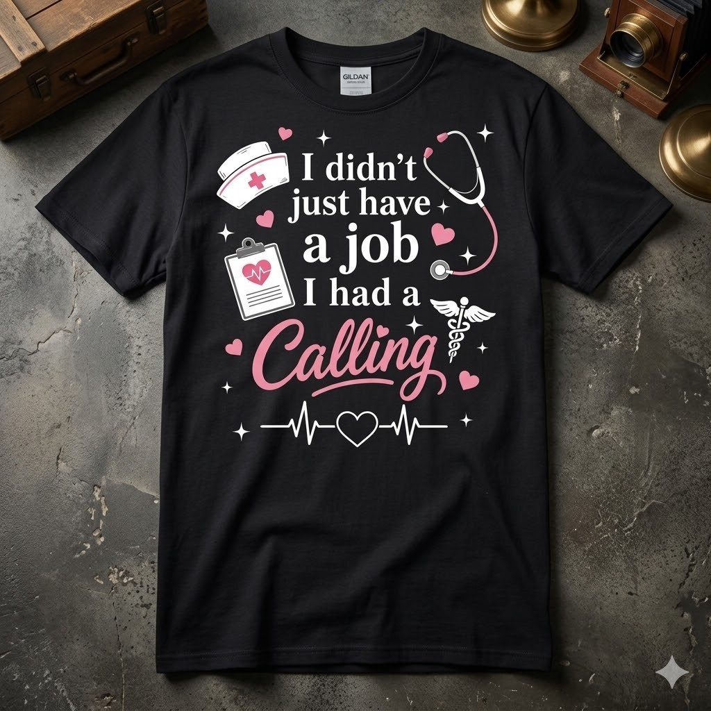 Best Nurse Life RN LPN Medical Scrubs Graphic T-Shirt