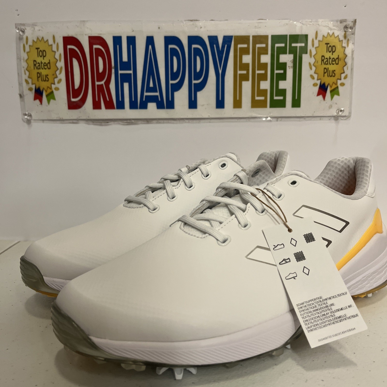 Adidas ZG23 Men\'s Golf Shoes White IF0329 New