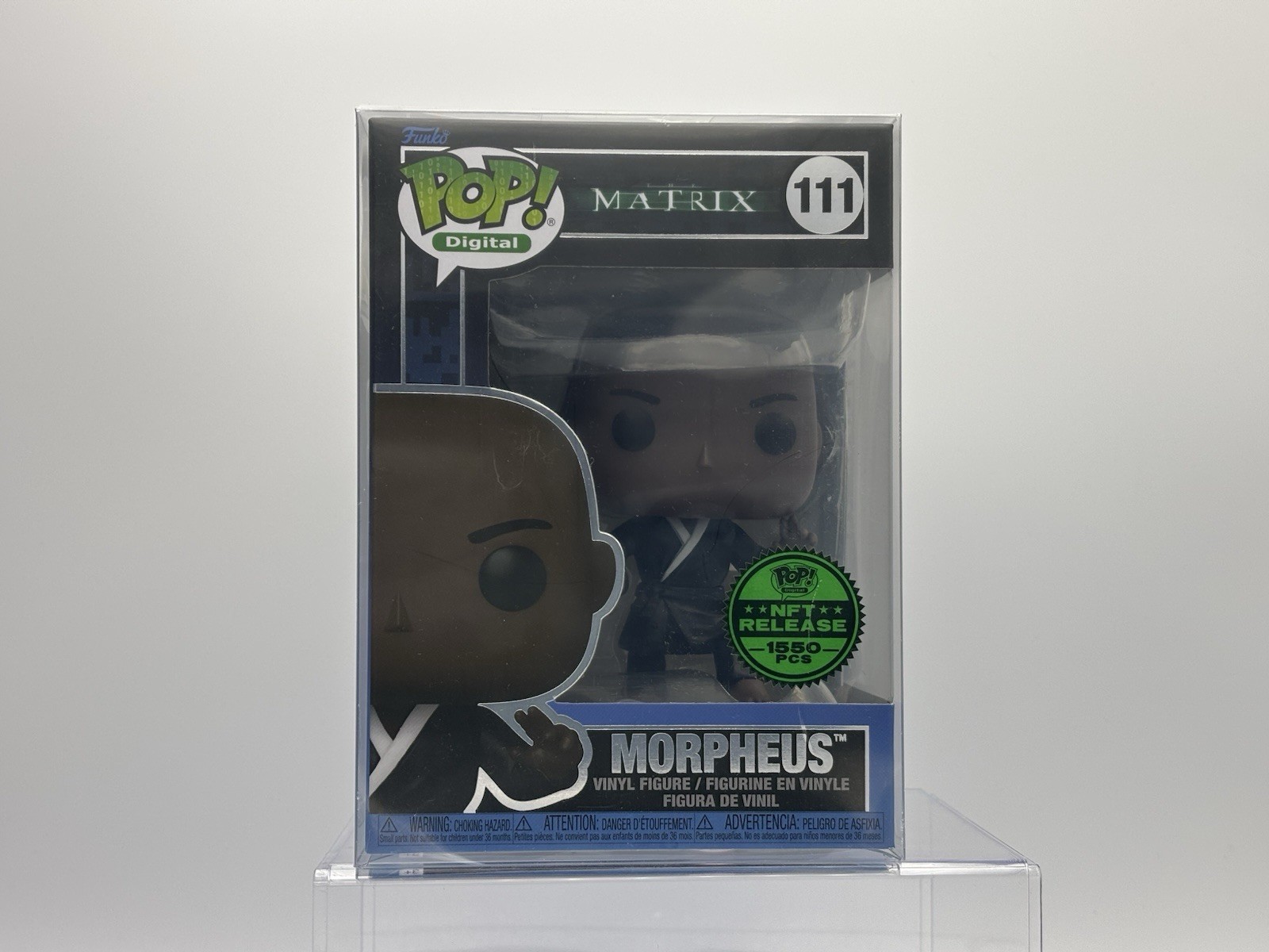 Funko N.F.T Pop Vinyl: The Matrix - Morpheus - Digital LE 1550 #111