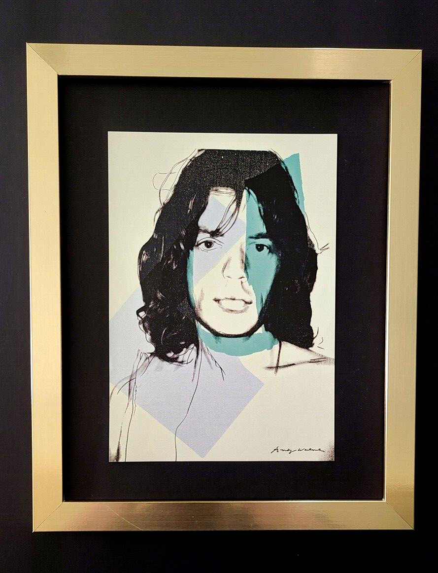 ANDY WARHOL + SIGNED 1984 \