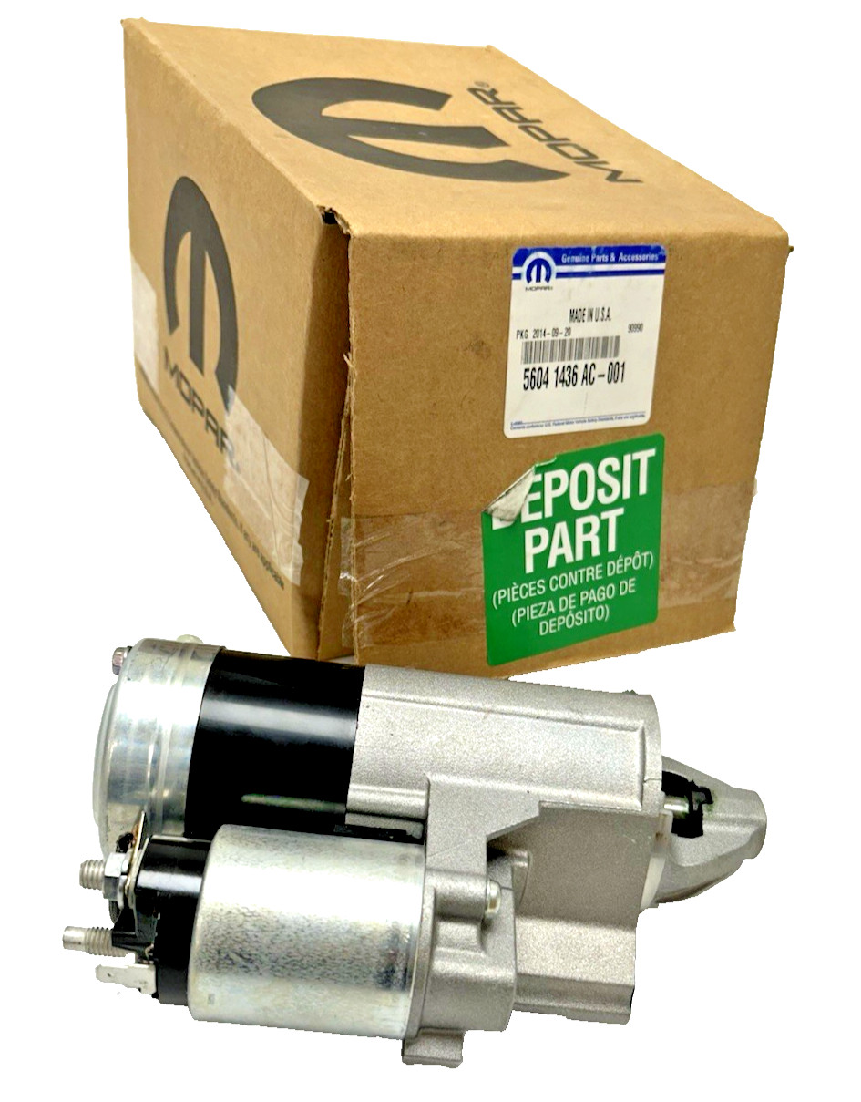 56041436AC New OEM Mopar Motor Starter 2003-2006 Jeep Wrangler Liberty 2.4L