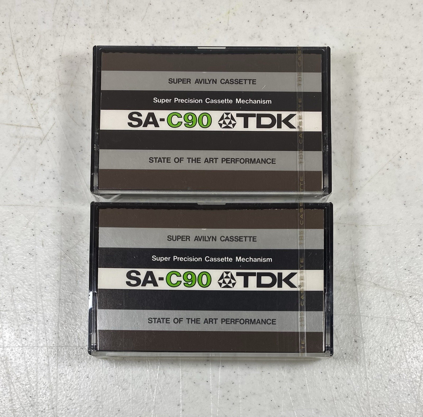 2 TDK SA-C90 Cassette Tapes 1977 High Bias 90 Min Never Used 2 TDK SA-C90 Cassette Tapes 1977 High Bias 90 Min Never Used