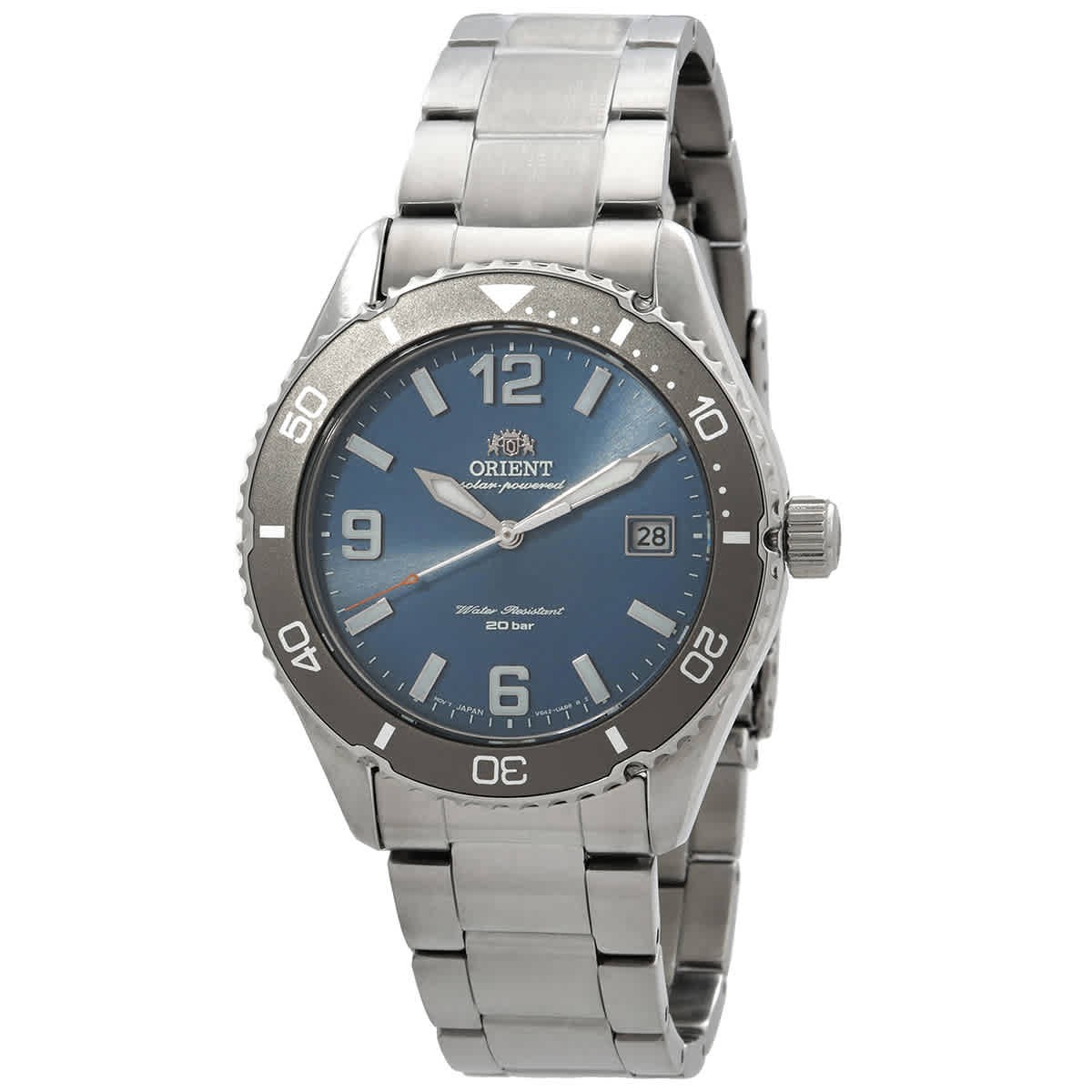 Orient Sport Solar Blue Dial Men\'s Watch RA-WJ0002L10B
