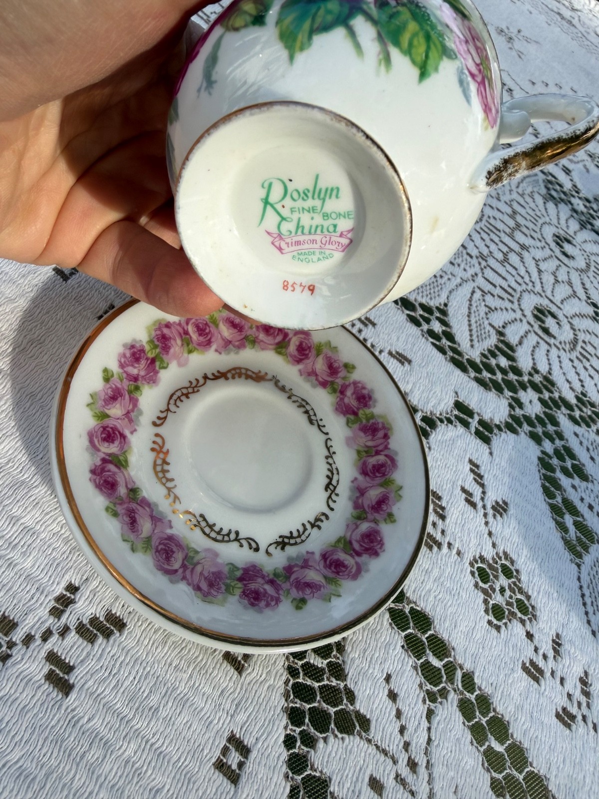 Vintage Roslyn Fine Bone China Vintage Roslyn Fine Bone China