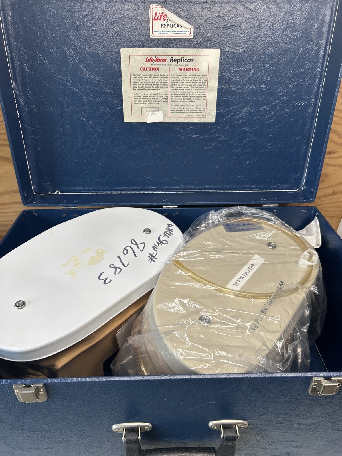 2 Nasco Life Form Male Catheterization Simulator LF855 Nuring School Trainers