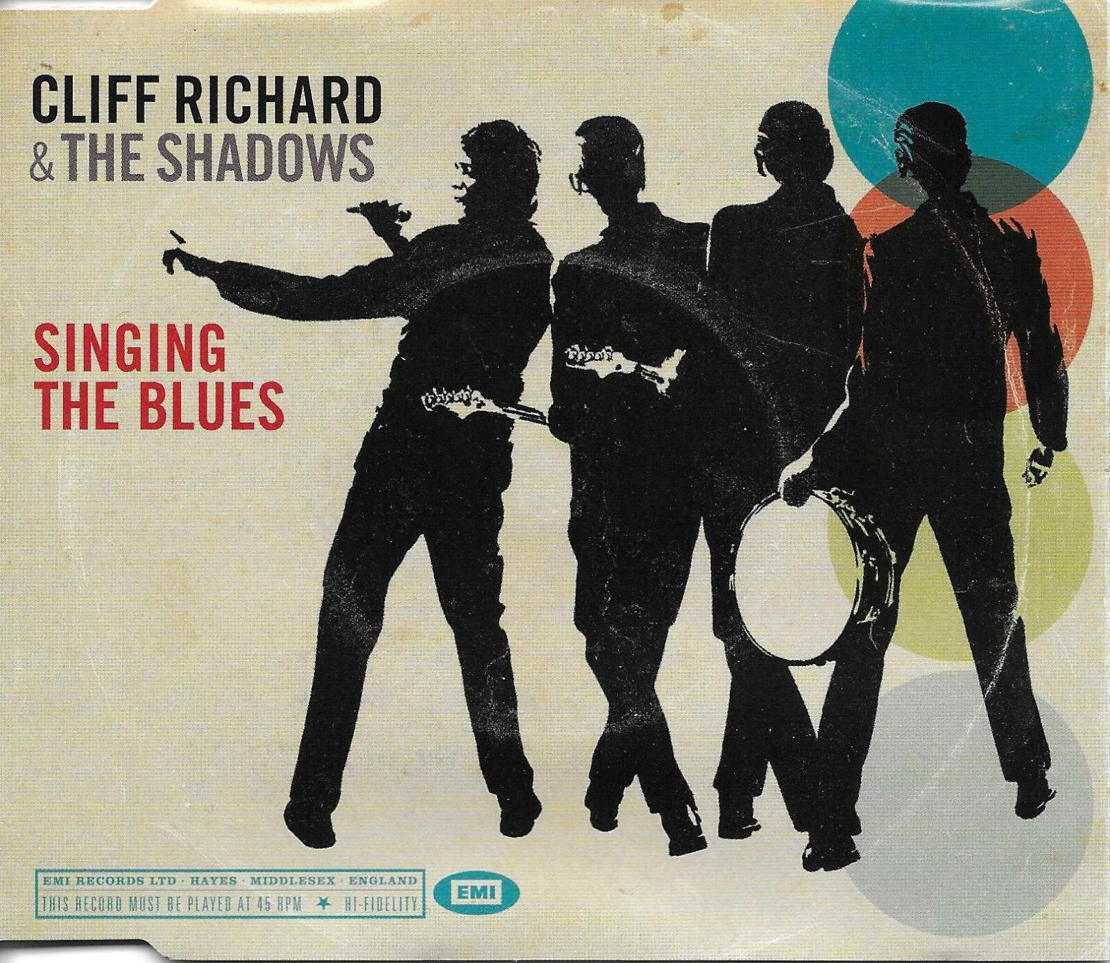 CLIFF RICHARD & THE SHADOWS Singing Blues UNRELEASED CD single SEALED USA seller
