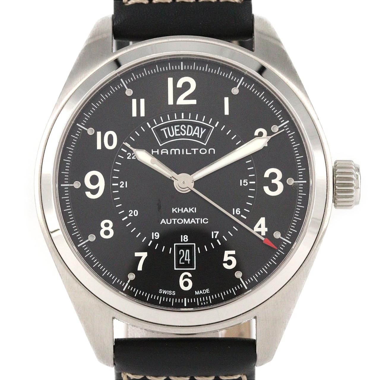 Authentic [Unserviced - Value Price] Hamilton Khaki Field Day Date H705050/H...