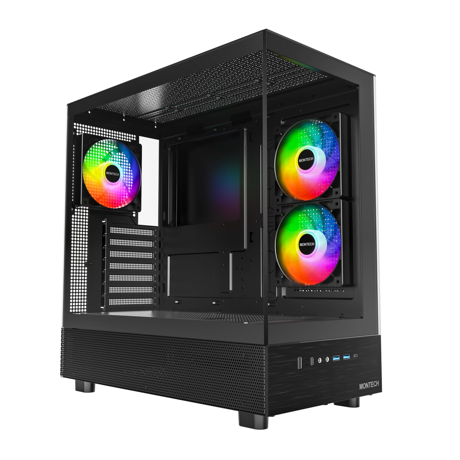 Montech XRB ATX Mid-Tower PC Gaming Case