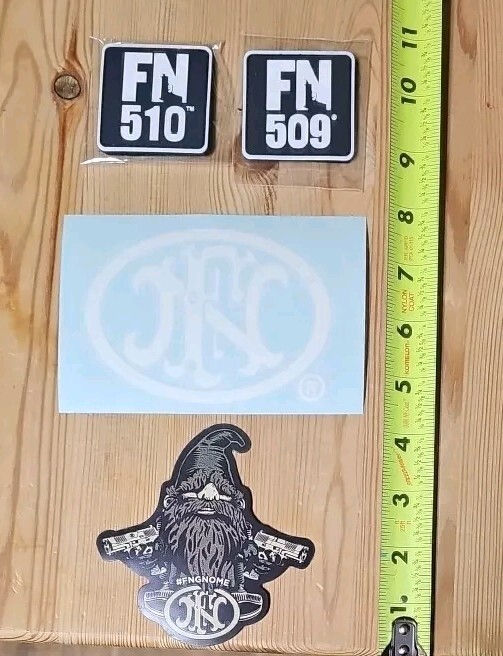 FN FNH Decal Gnome Handgun Magnet 509 510 Moral Patch Gun Swag Firearms 2A FN FNH Decal Gnome Handgun Magnet 509 510 Moral Patch Gun Swag Firearms 2A
