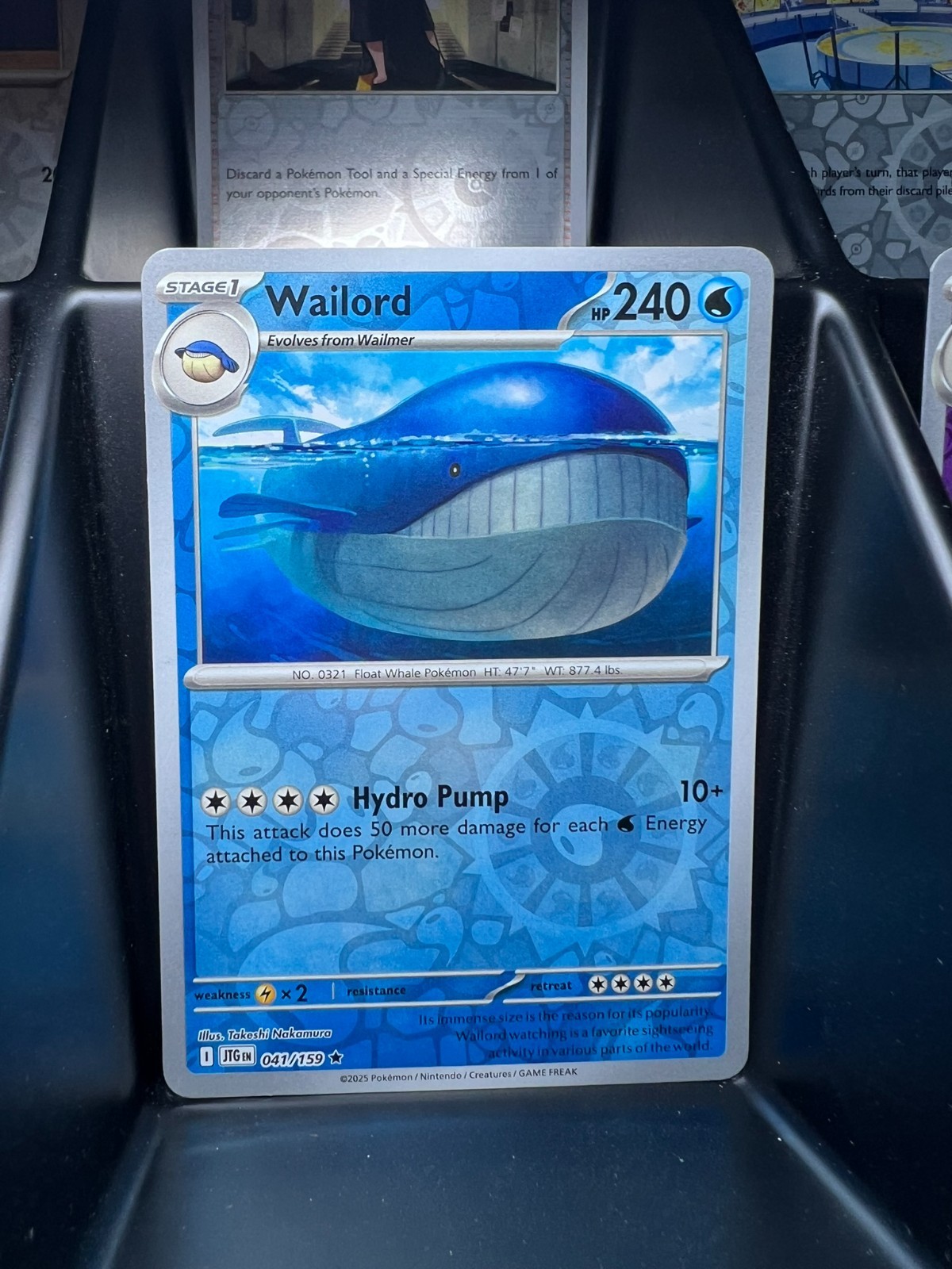 Wailord 041/159 Sv09: Journey Together Reverse Holo