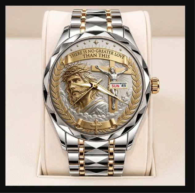 There Is No Greater Love Than This - Alloy Luxury Quartz Watch