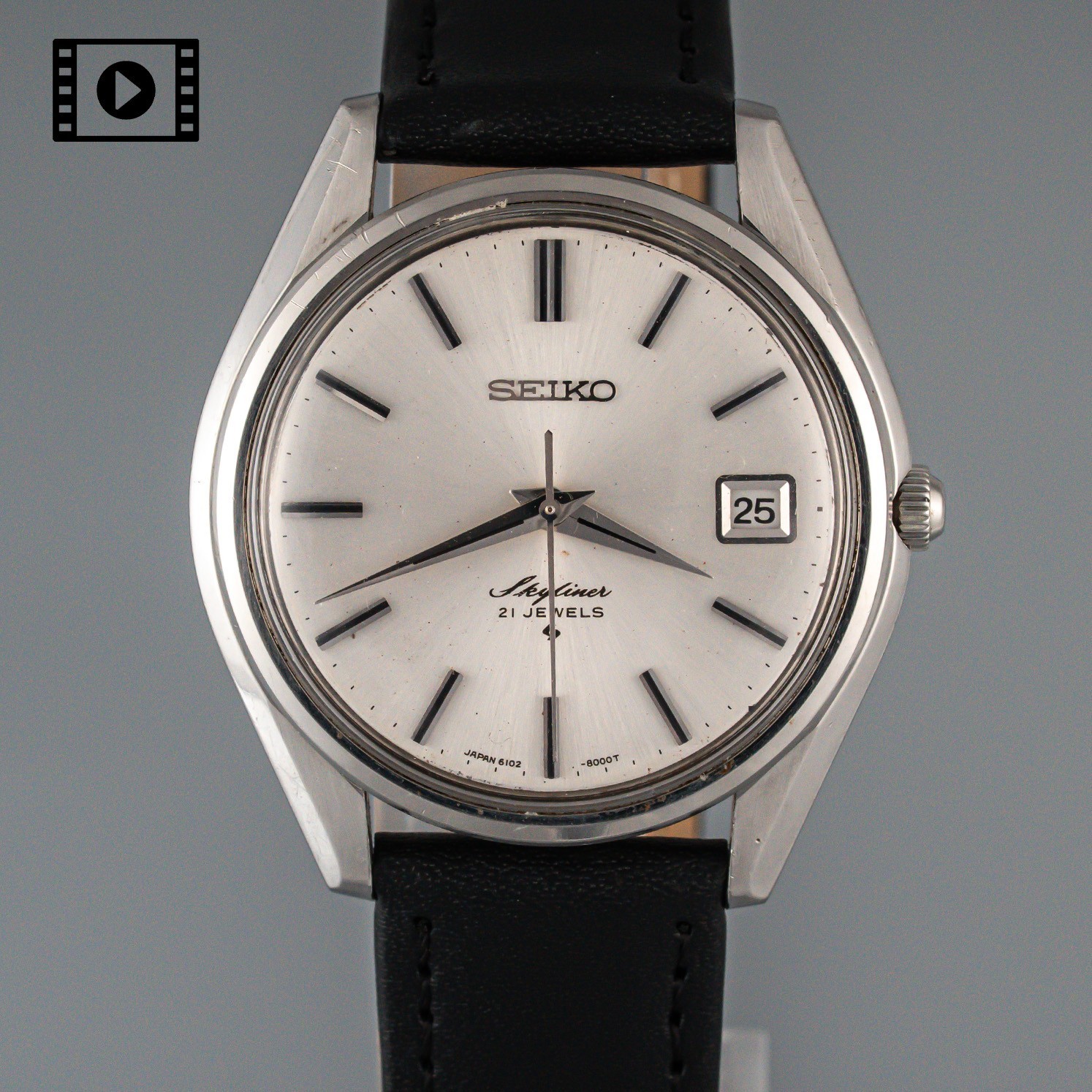 Read Seiko Skyliner 6102-8000 【US Stock】 Manual Wind Vintage 1971 Men’s Watch