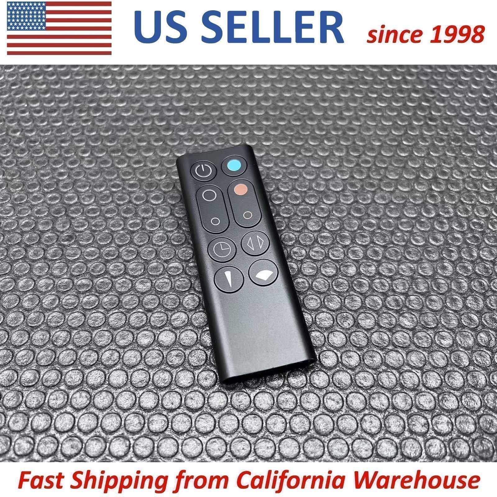 Genuine Dyson AM09 Hot+Cool Remote Control OEM Original Tested Working Black