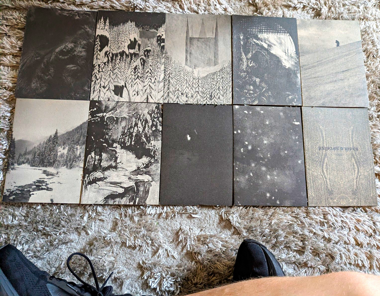 Paysage d\'Hiver CD Lot Black Metal Darkspace Mayhem Kunsthall Produktion