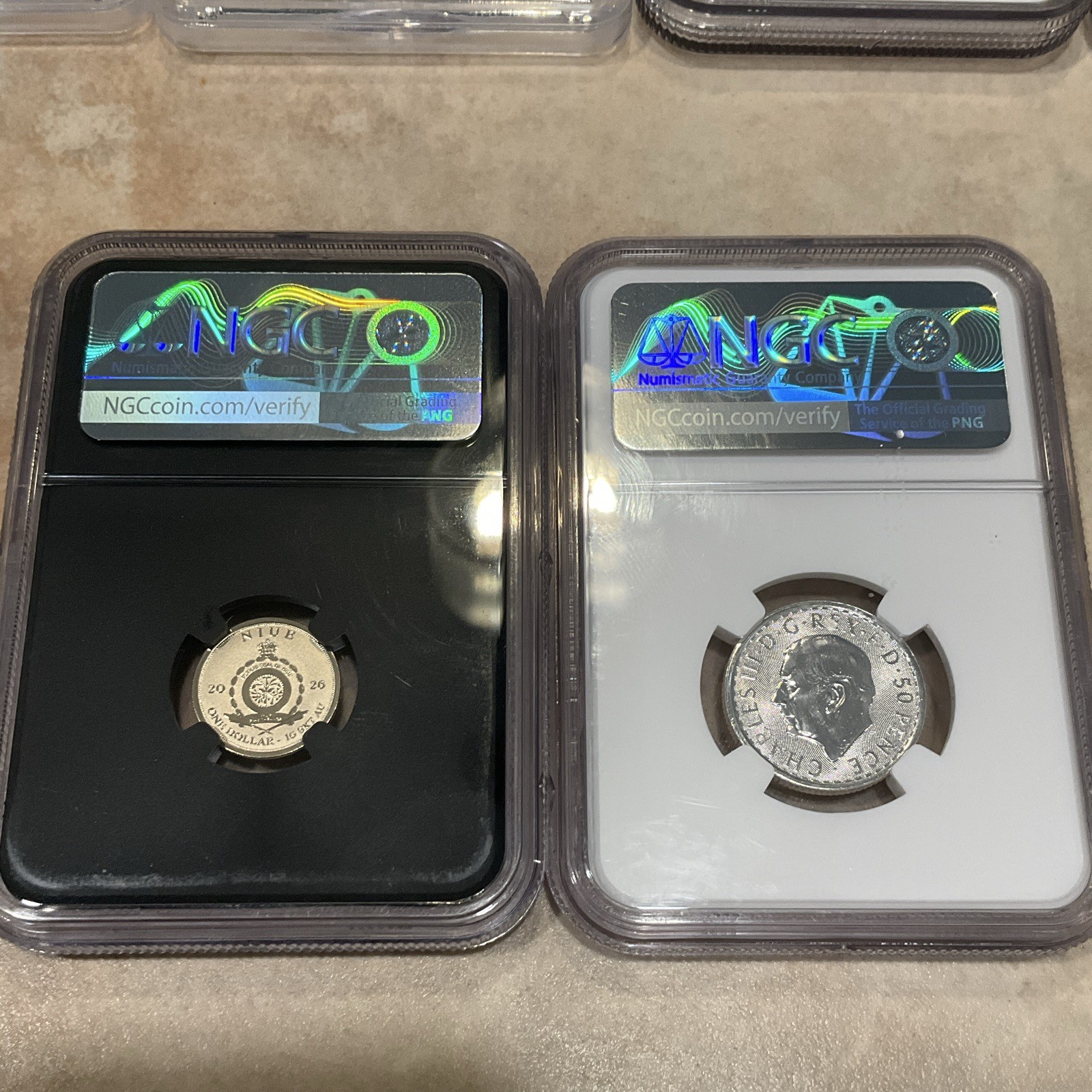 Modern Premium Coin Lot: 2026 Niue Gold Zombie Guitar PF70 + 2025 Britannia 50p Modern Premium Coin Lot: 2026 Niue Gold Zombie Guitar PF70 + 2025 Britannia 50p