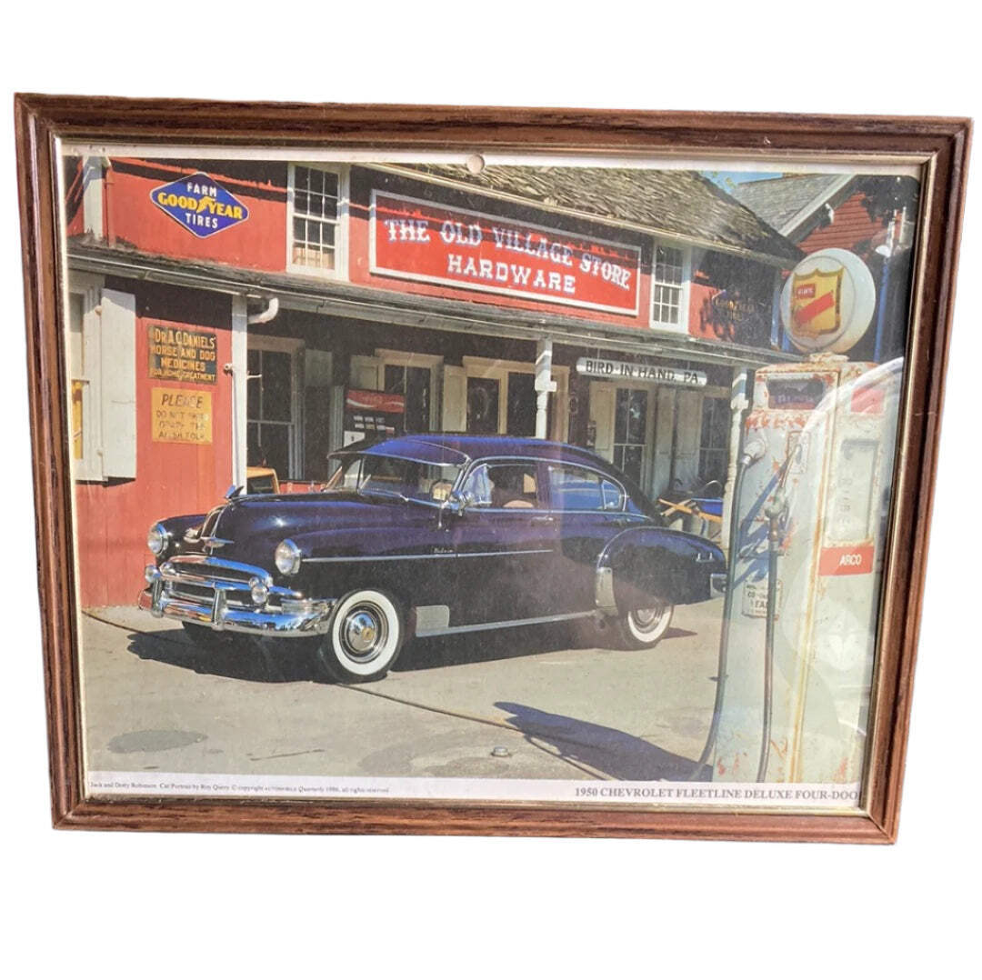 1950 Chevrolet Fleetline Deluxe Four-Door Picture black