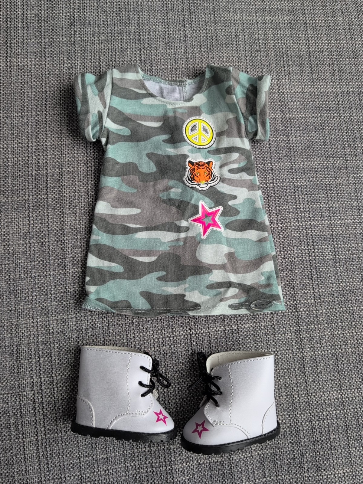 Show Your Strong Side New Truly Me Meet Outfit Dress Boots American Girl Doll