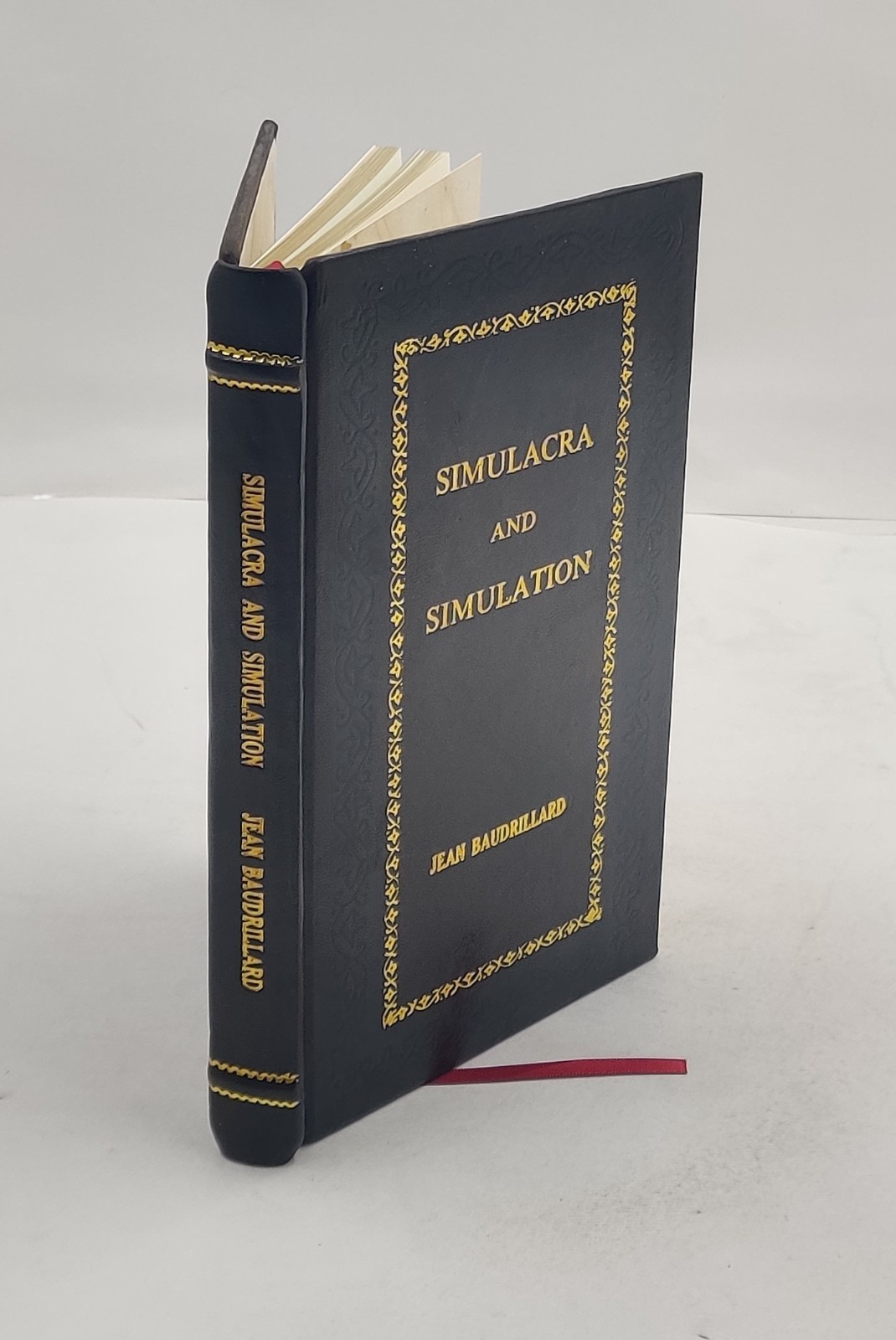 Simulacra and Simulation by Baudrillard, Jean Glaser, Sh [Premium Leather Bound]