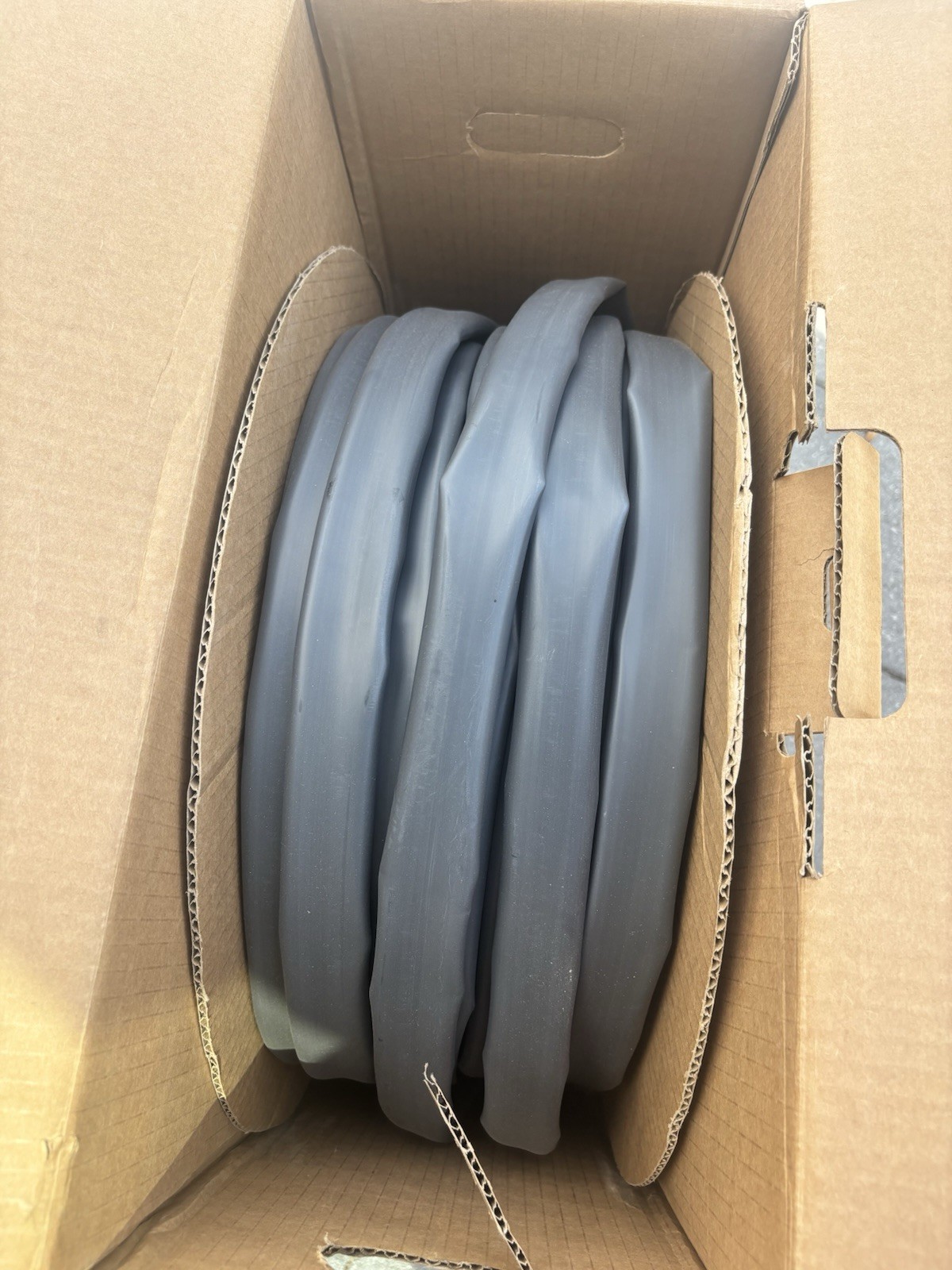 TE Connectivity Raychem Black Heat-Shrink Tubing Black 50m Spool NB077440- 164Ft