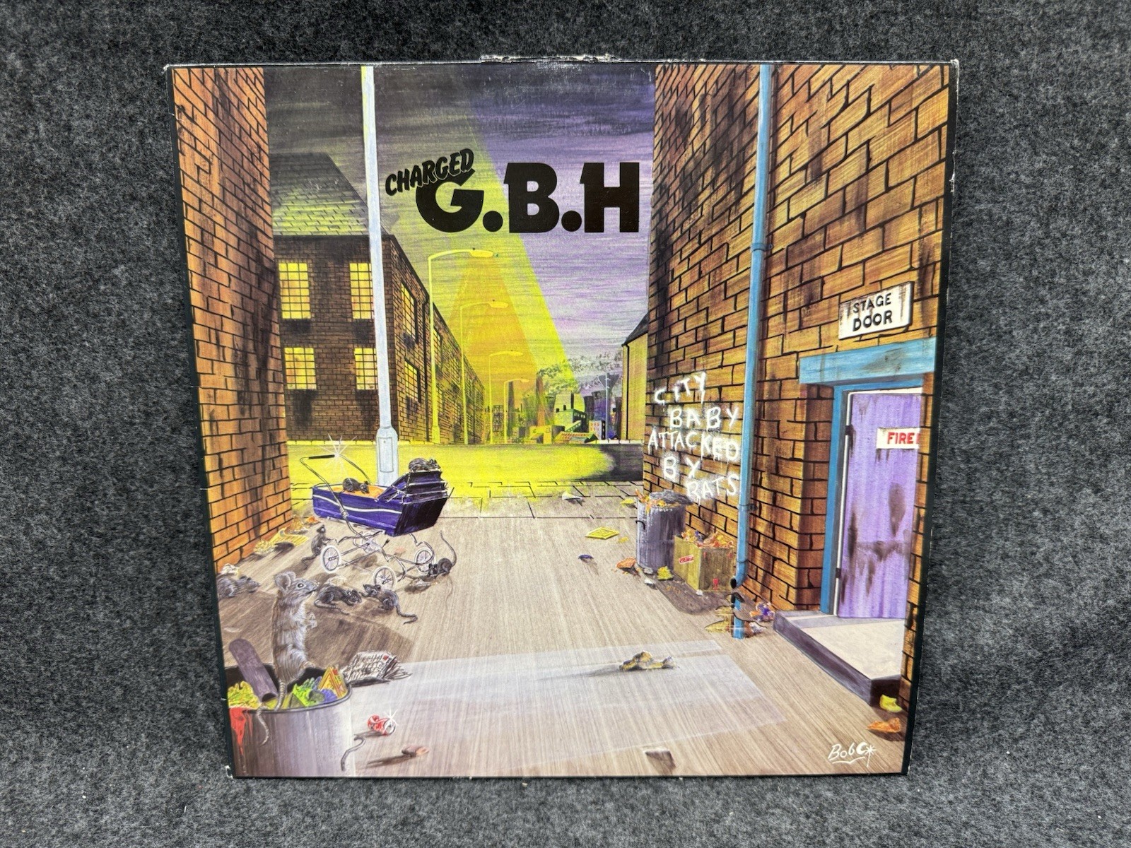 CHARGED GBH ~ CITY BABY ATTACKED BY RATS 1982 UK PRESS 12\