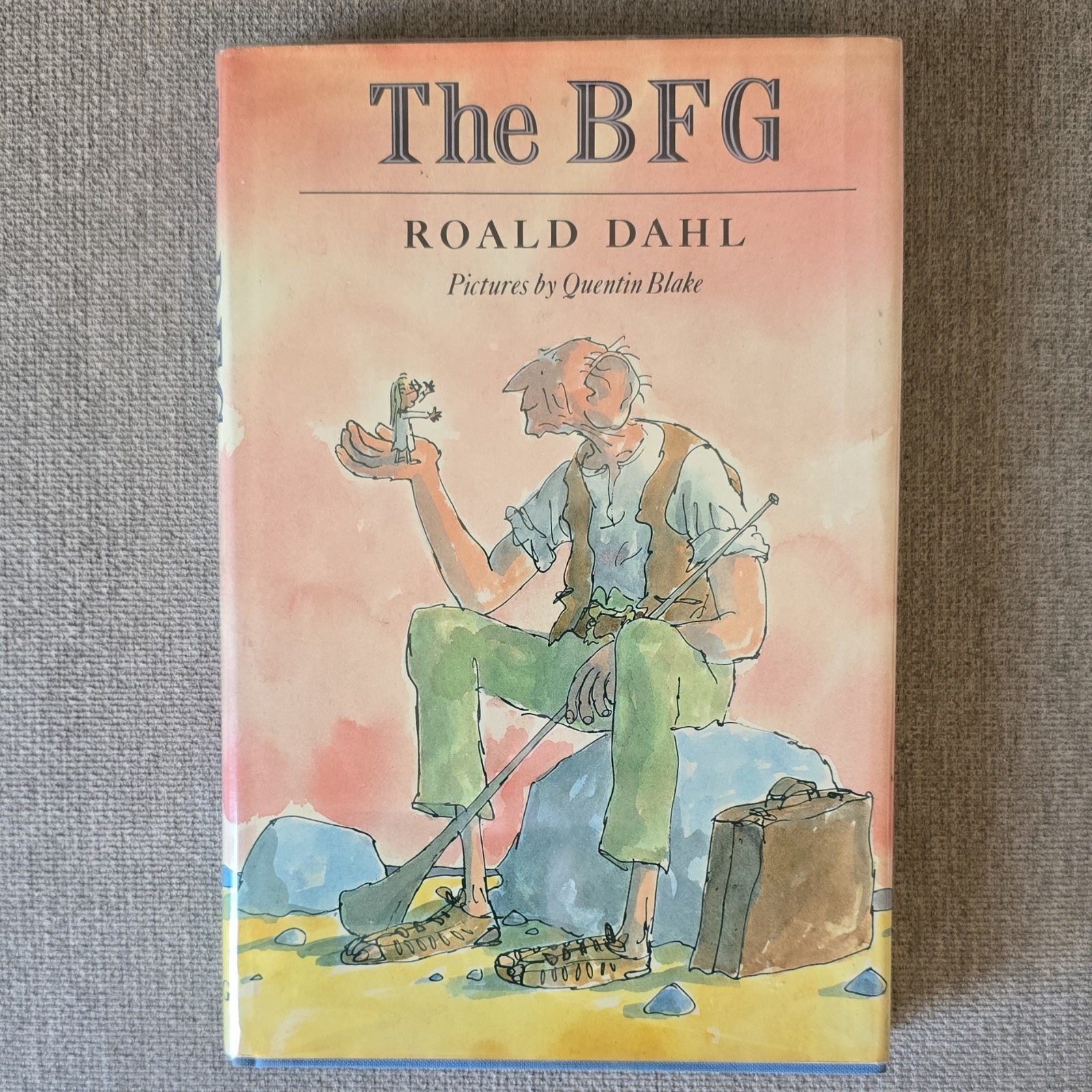 The BFG by Roald Dahl Quentin Blake 1st Ed 1982 Farrar Straus Giroux Hardcover …
