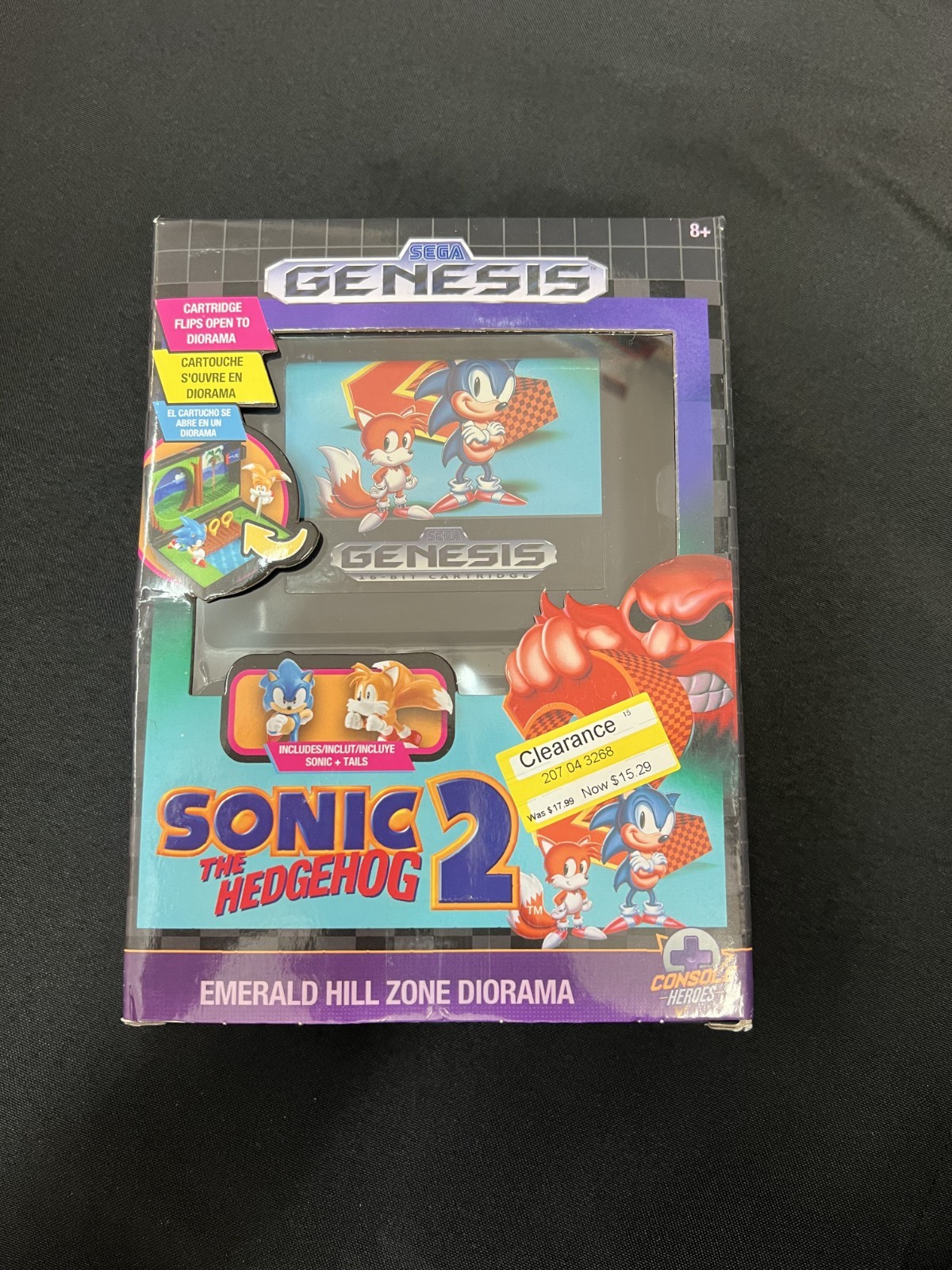 Sega Genesis Sonic the Hedgehog 2 with Manual and Case
