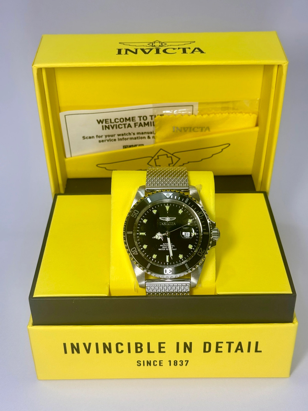 47964 Invicta Grand Diver Bastion Automatic Men\'s Watch 47mm Steel