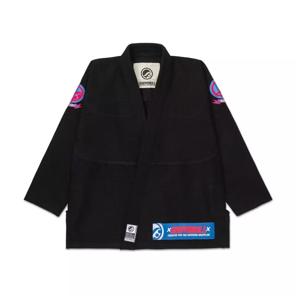 Shoyoroll Heritage Competitor Black BJJ Gi Kimono Jiu Jitsu With Bag UK