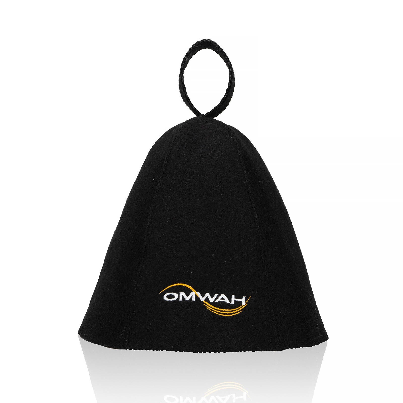 OMWAH Sauna Hat 100% Wool Felt Sauna Hat for Steam, Bathhouse - Banya