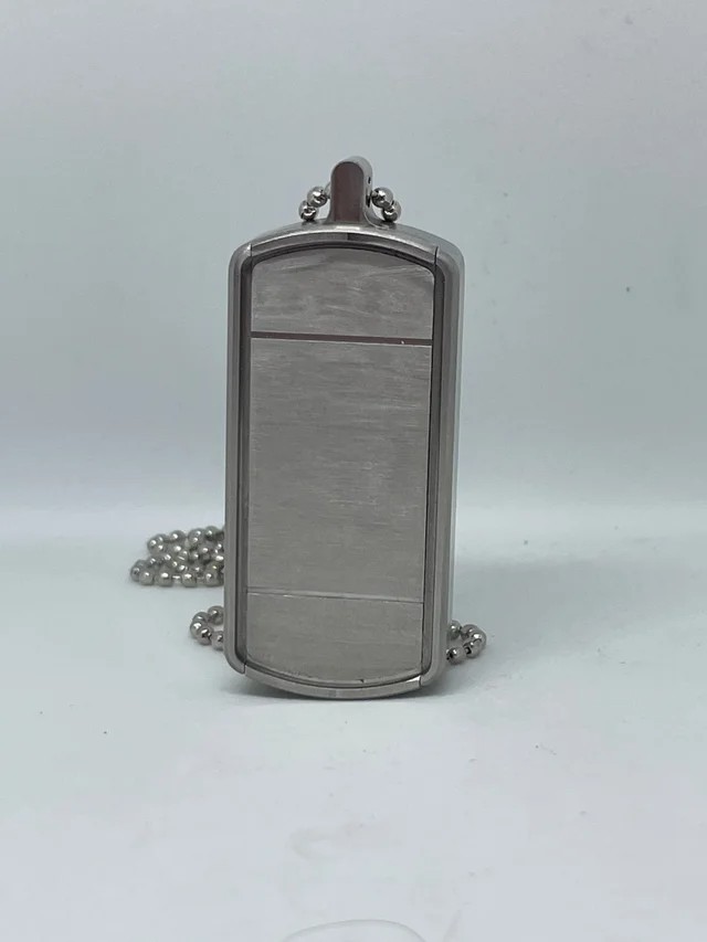 The Bourne Legacy DogTagPillBox ©® Aluminum or Brass   Movie Design  IN STOCK