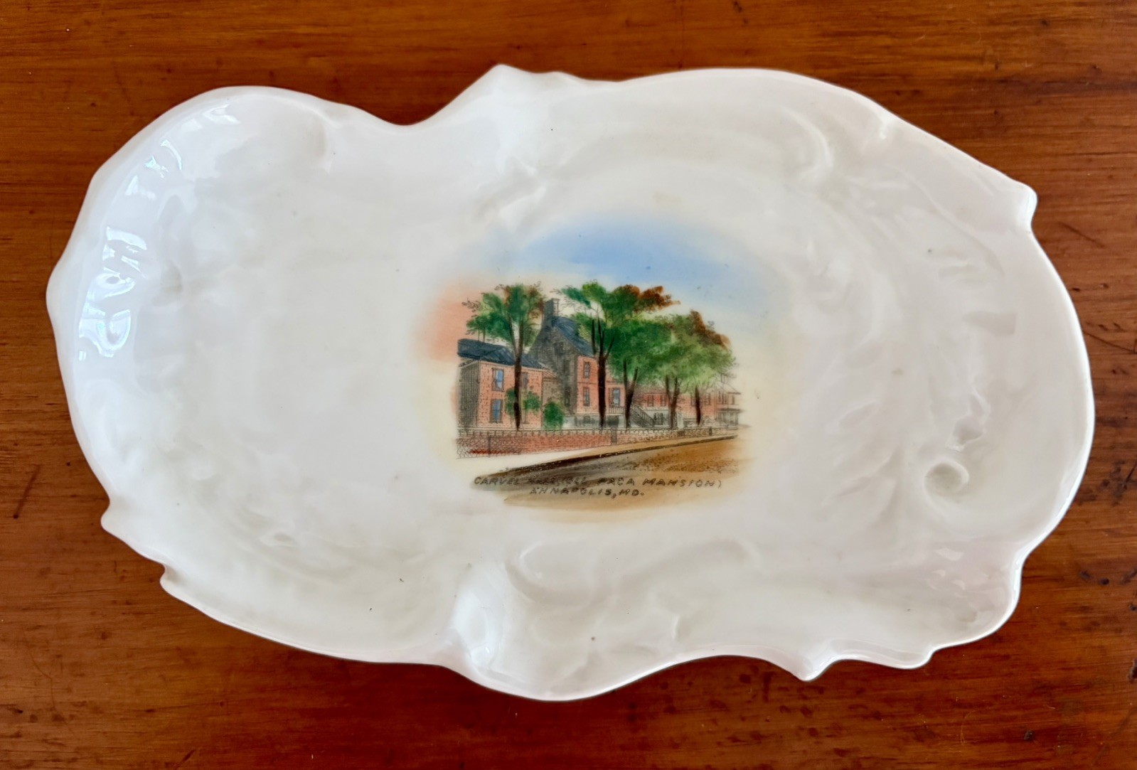 Carvel Hall Paca House Mansion Annapolis Souvenir TRINKET Chance Jeweler DRESDEN Carvel Hall Paca House Mansion Annapolis Souvenir TRINKET Chance Jeweler DRESDEN