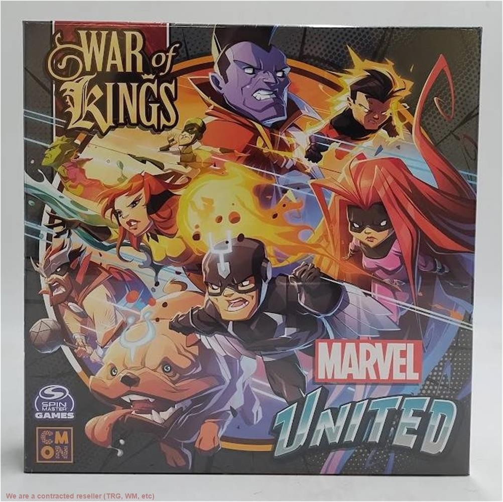 Marvel United Multiverse - Kickstarter Exclusive - War Of Kings Expansion