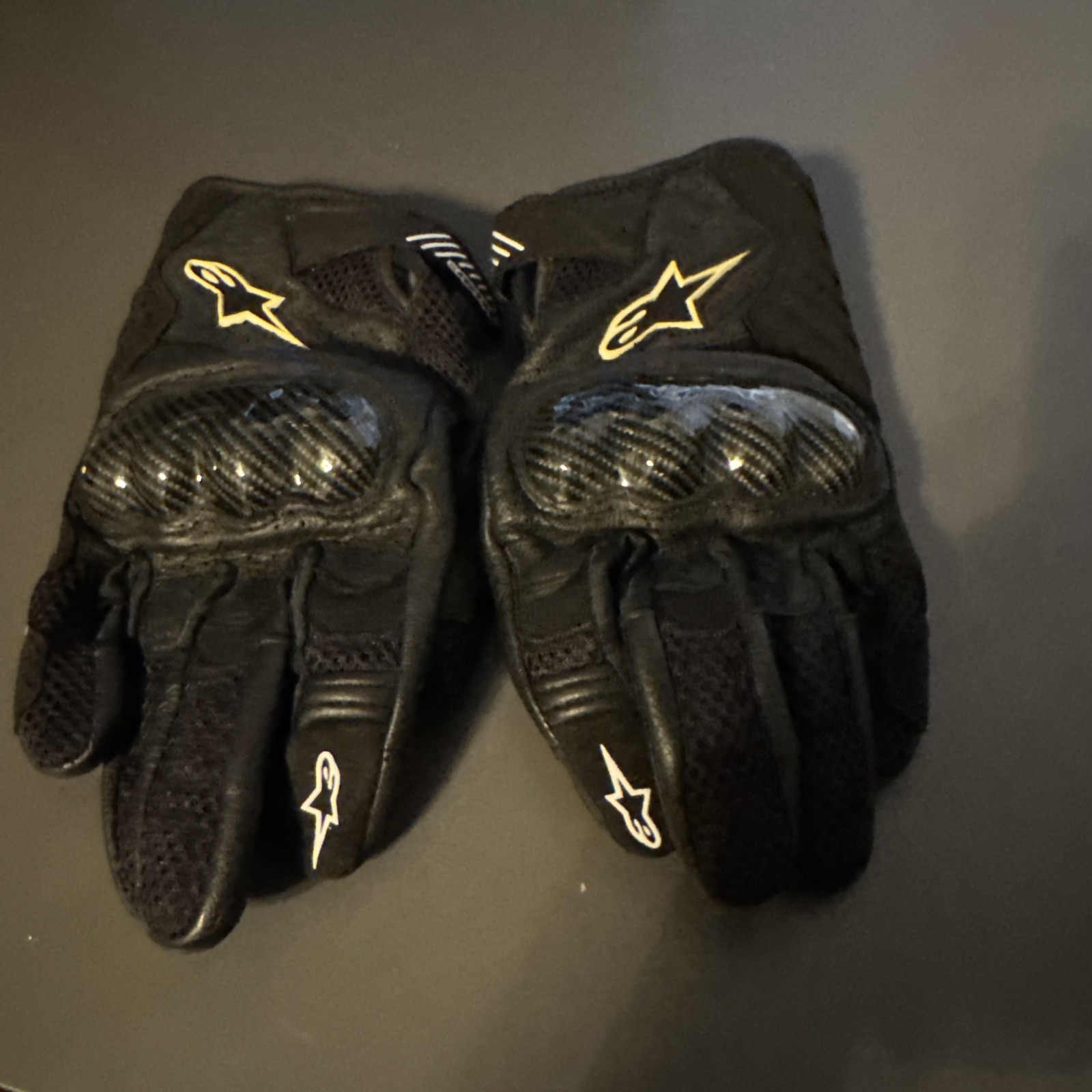Black Alpinestars Stella SMX-1 Air V2 Gloves Euro Size M Black Alpinestars Stella SMX-1 Air V2 Gloves Euro Size M