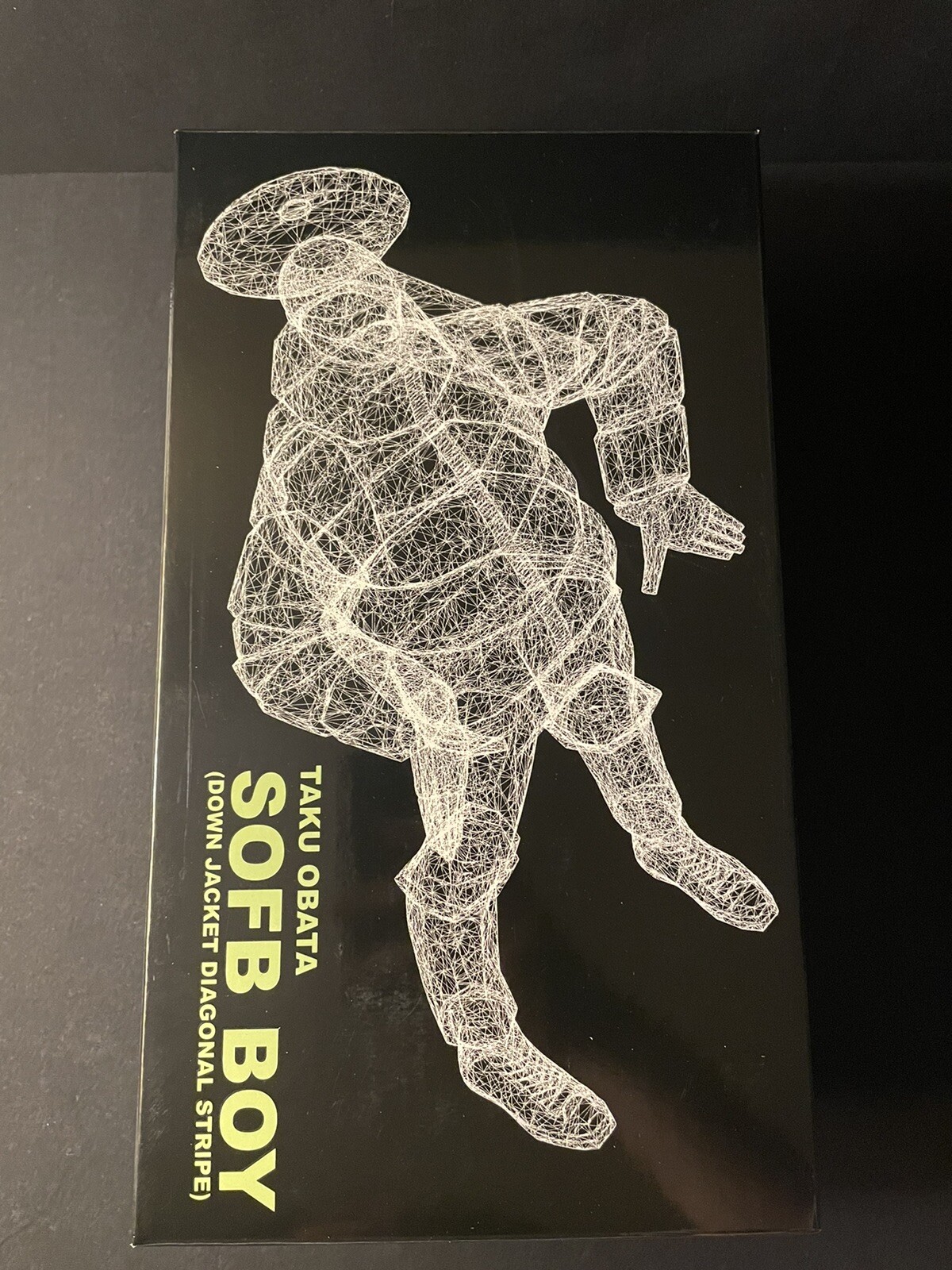 Unboxed x Taku Obata Sofubi Boy Raw Glow In The Dark Edition B Boy New Rare