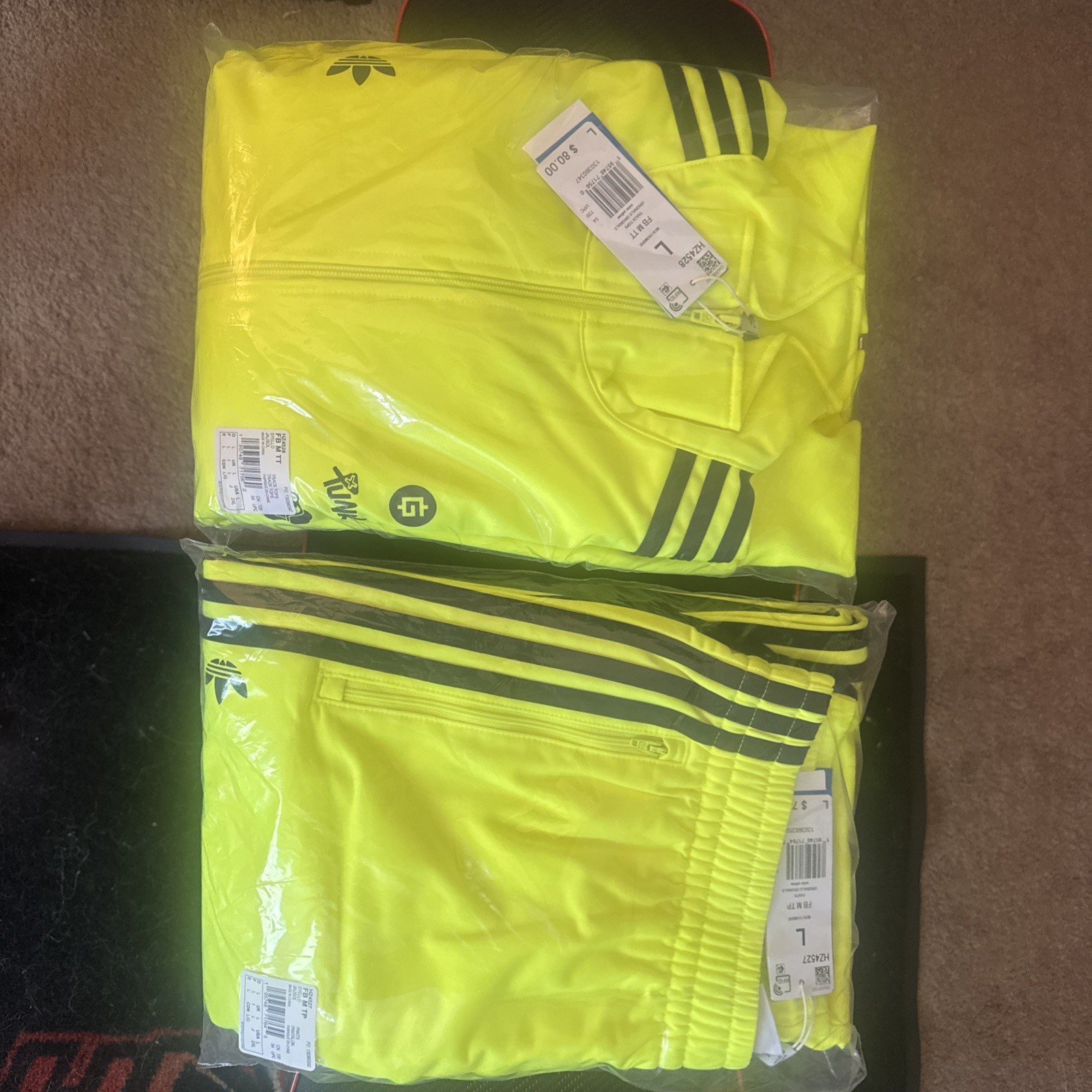 Bored Ape Yacht Club Adidas Originals Tracksuit  Into the Metaverse  Large (L)
