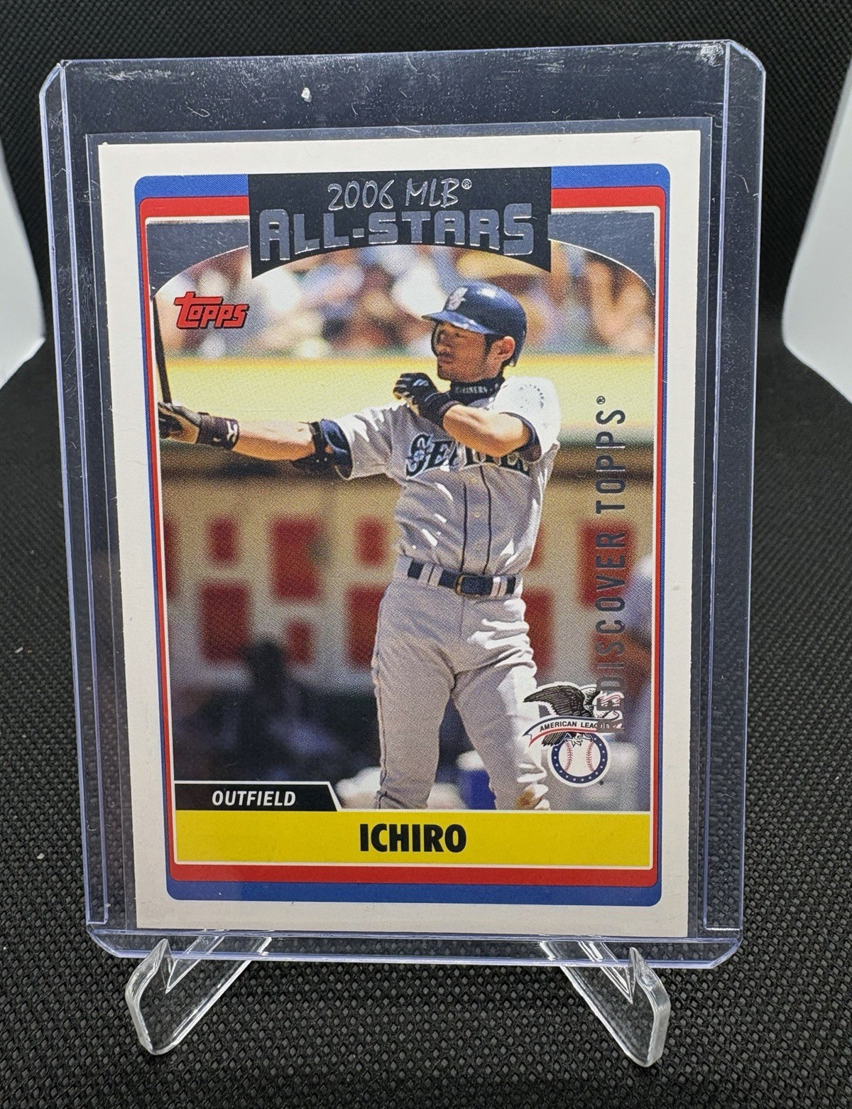 Topps 2006 Updates All Stars Ichiro. Rediscover Topps. Topps 2006 Updates All Stars Ichiro. Rediscover Topps.