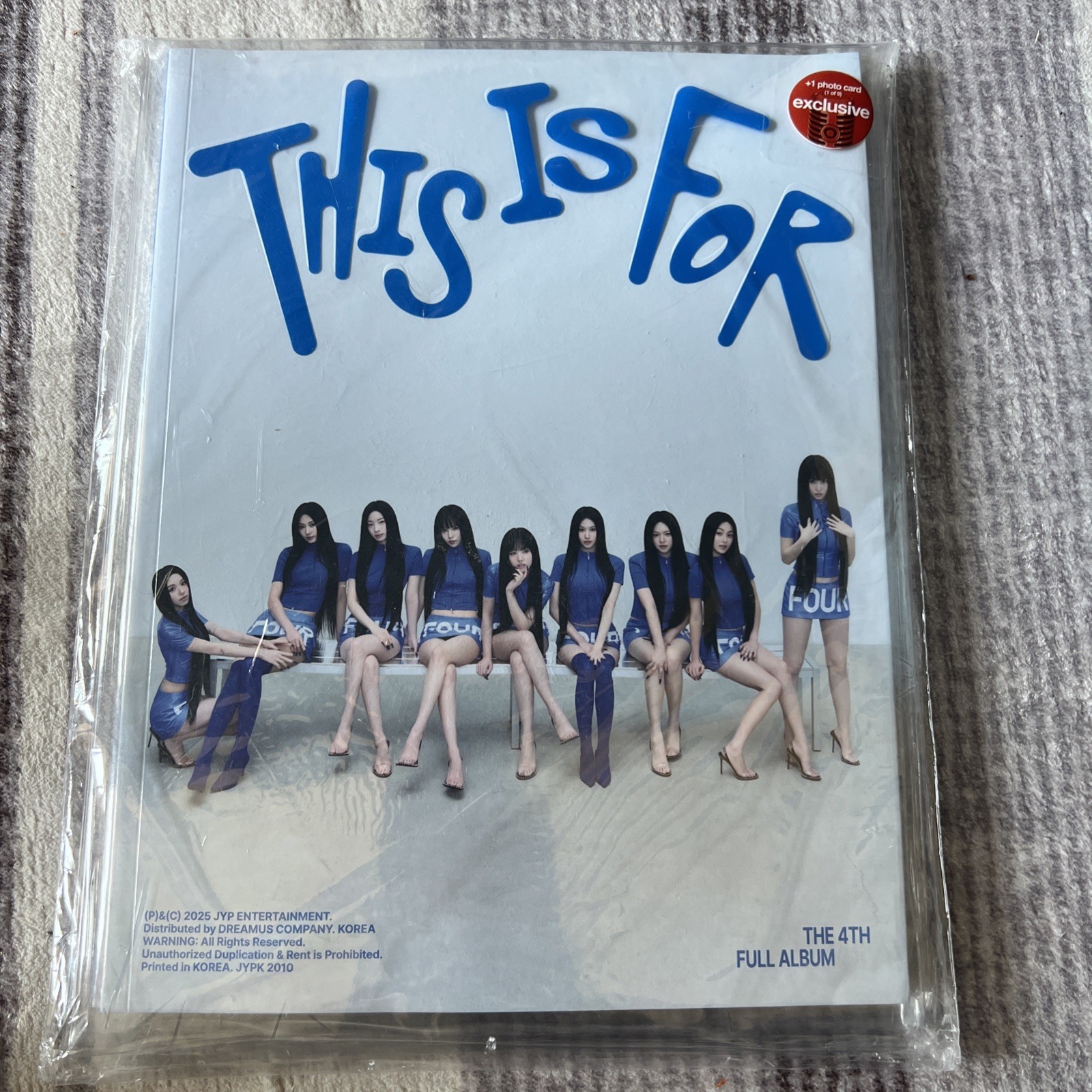 TWICE -THIS IS FOR. 4th Full Album Target Exclusive Versions TWICE -THIS IS FOR. 4th Full Album Target Exclusive Versions