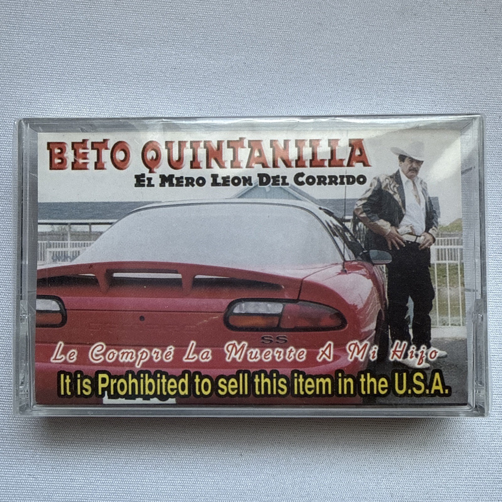 BETO QUINTANILLA Le Compre La Muerte A Mi Hijo ULTRA RARE NEW SEALED BETO QUINTANILLA Le Compre La Muerte A Mi Hijo ULTRA RARE NEW SEALED
