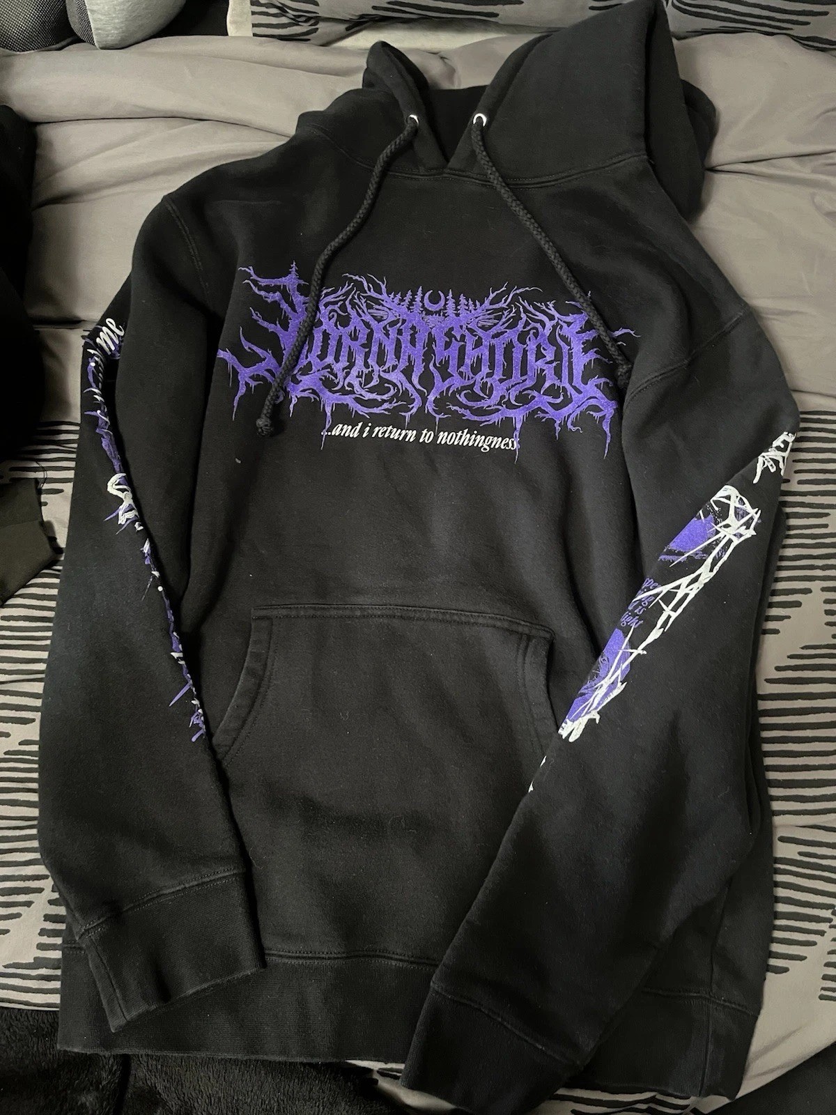 Lorna Shore And I Return To Nothingness Hoodie Twoside Remake PA225 Lorna Shore And I Return To Nothingness Hoodie Twoside Remake PA225