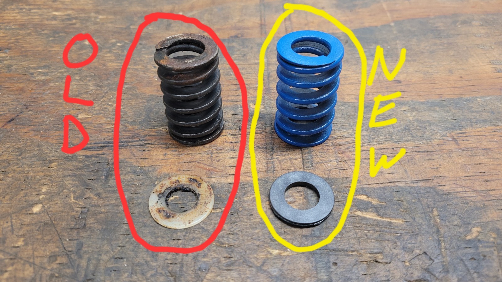 FMTV LMTV Replacement Cab Latch Spring W/Washer NEW FMTV LMTV Replacement Cab Latch Spring W/Washer NEW