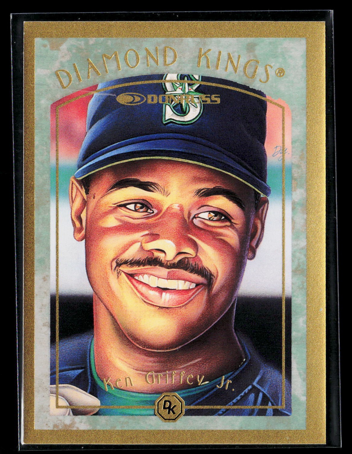 1997 Donruss #1 Ken Griffey Jr. Diamond Kings #/10000 Mariners HOF