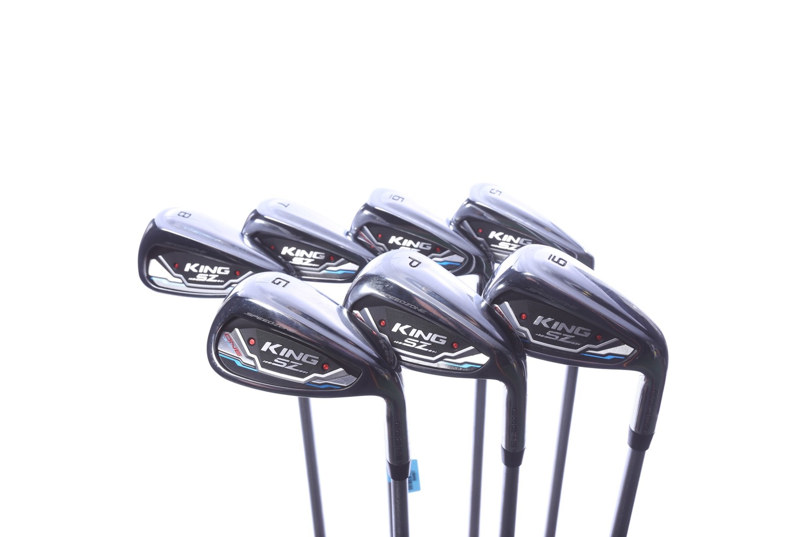 Cobra King SpeedZone One Length Iron Set 5-PW, GW RH Regular Plus Flex 115g