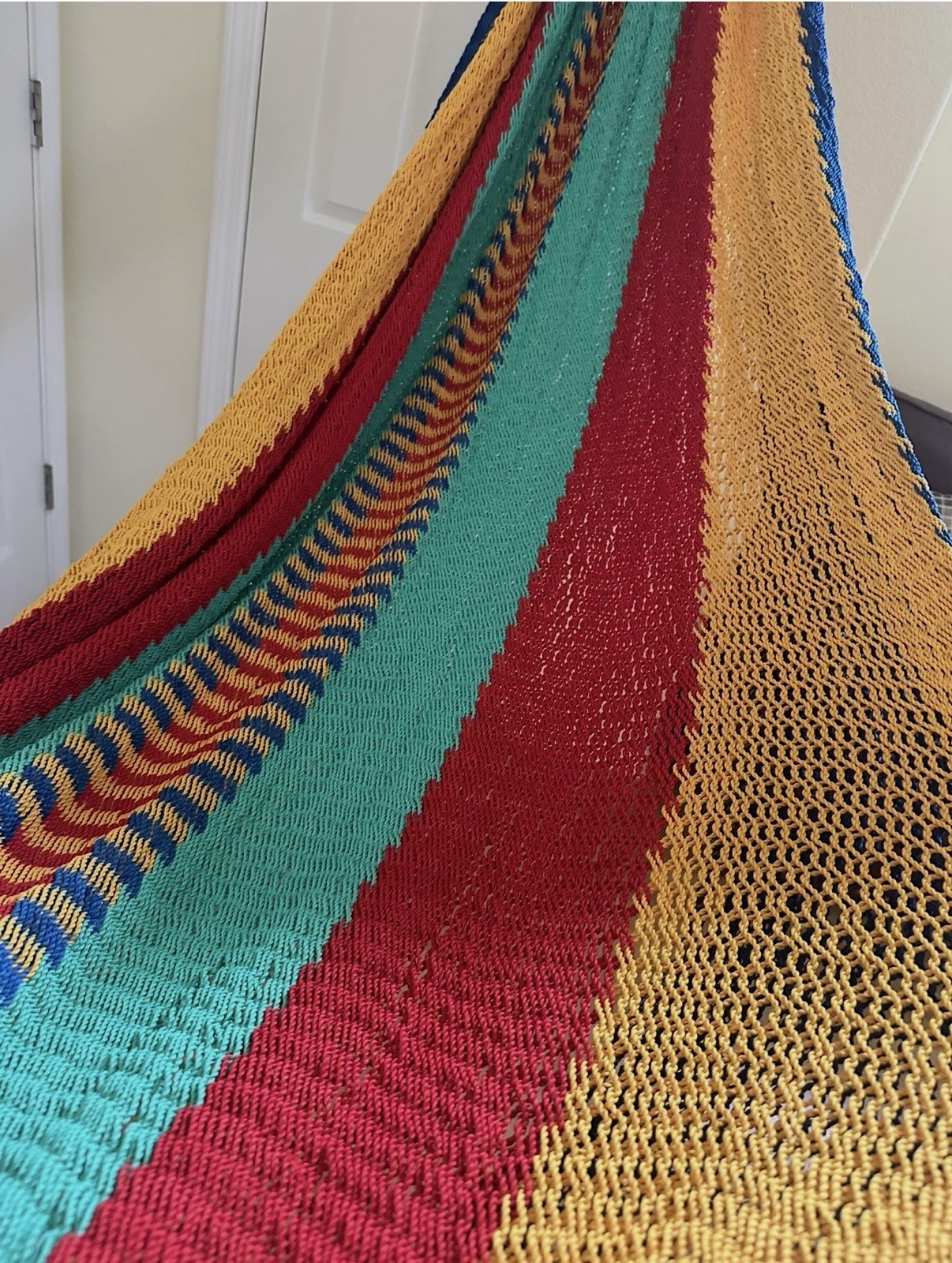 Multicolor Vibrant Handwoven Salvadorean Hammock