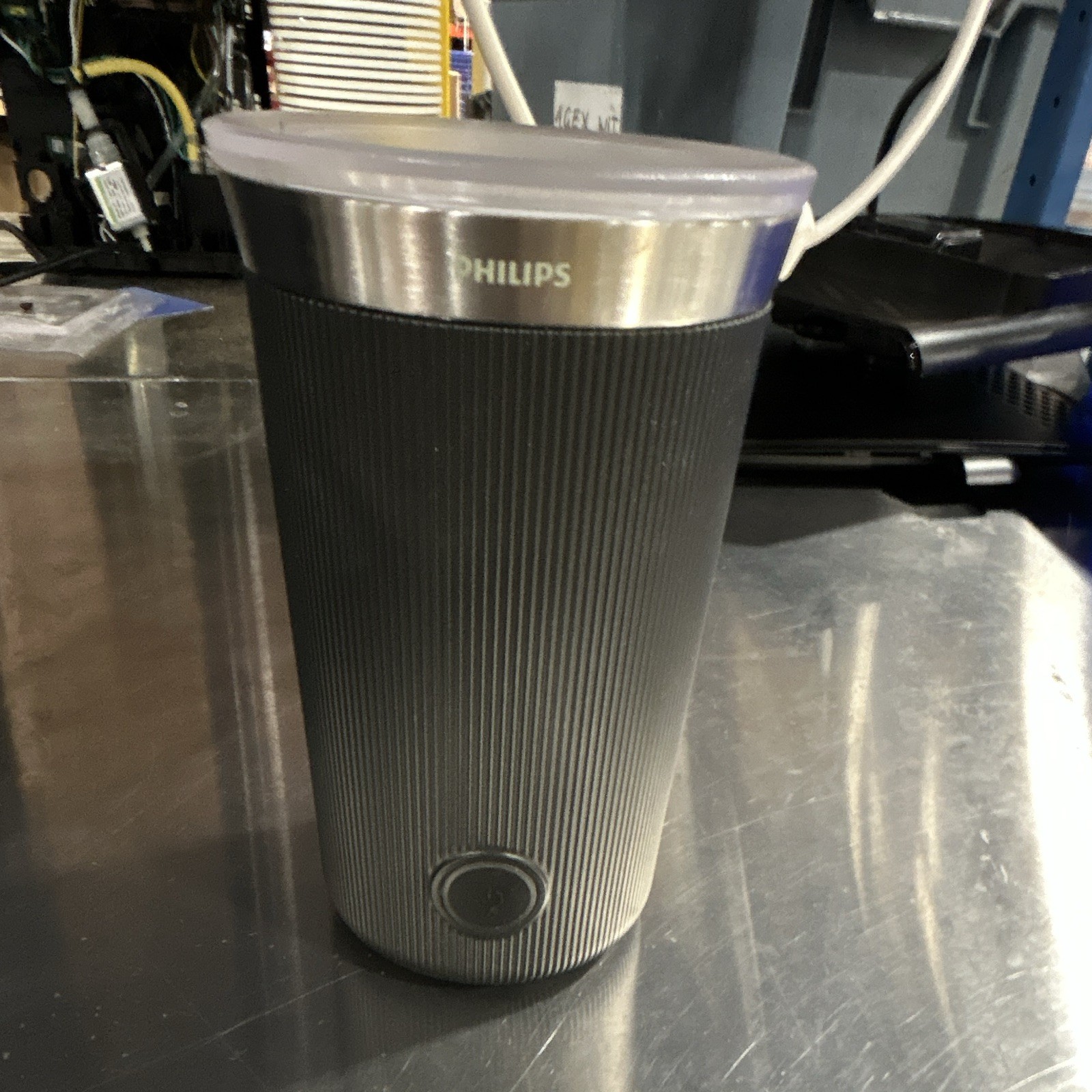 New Philips Baristina Milk Frother BAR311/60 120V Hot & Cold Black