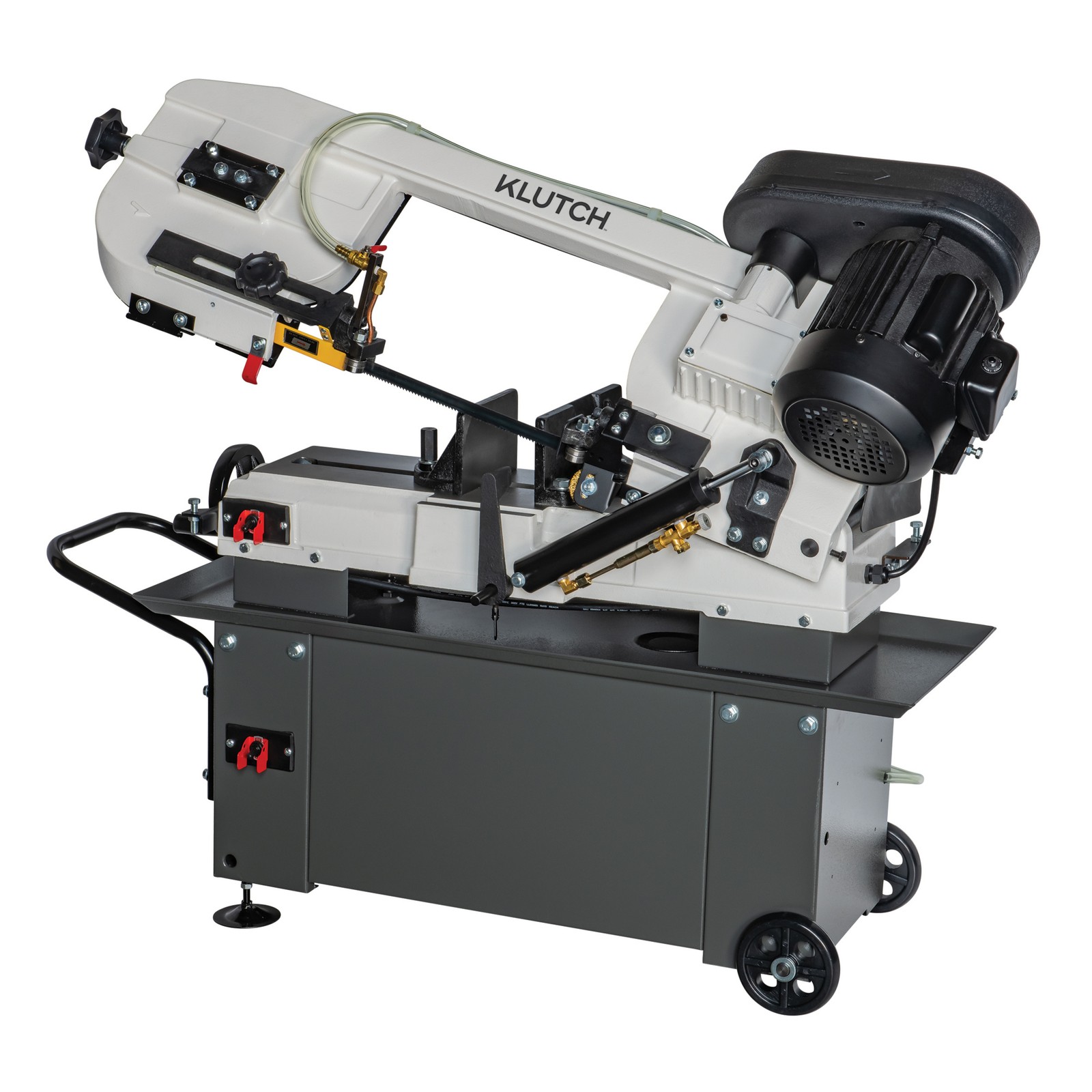 Klutch Metal Cutting Band Saw, 7in. x 12in., 1 HP, 115V