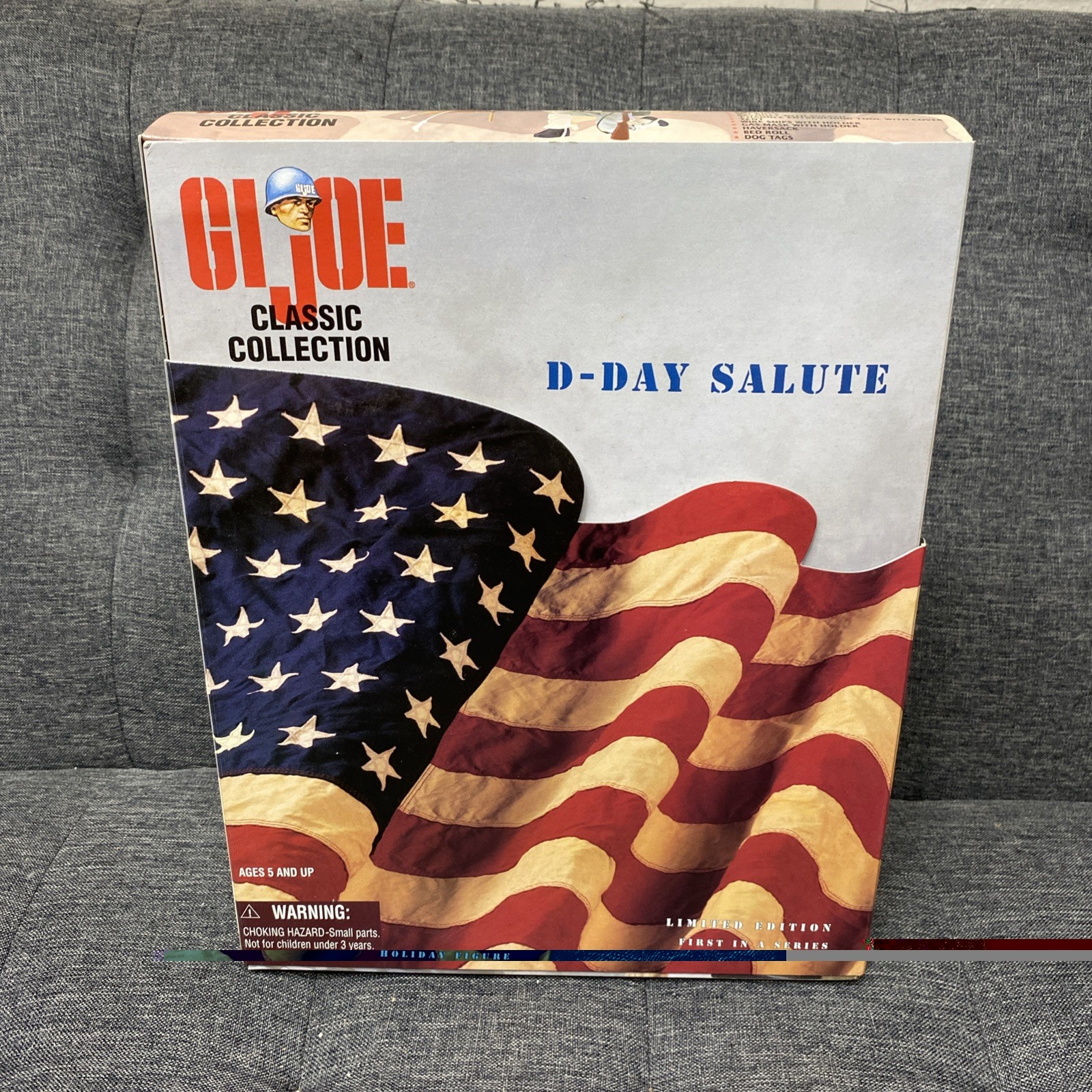 GI Joe D-Day Salute African American Hasbro 1997 UNOPENED NIB GI Joe D-Day Salute African American Hasbro 1997 UNOPENED NIB