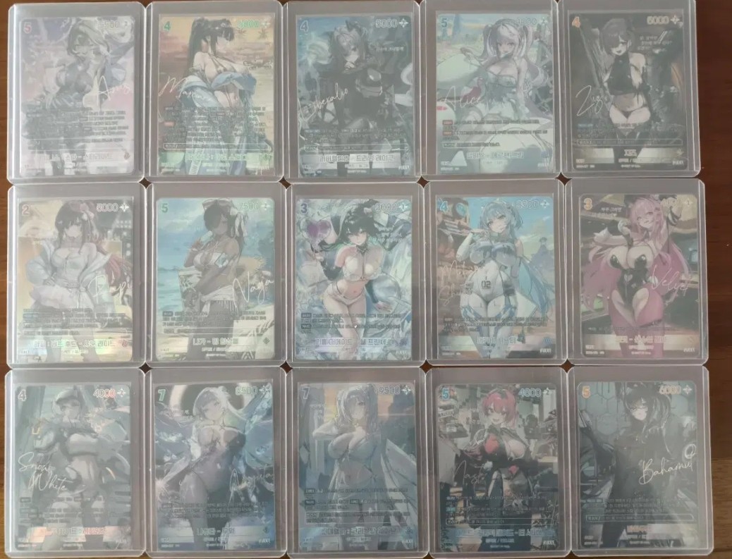 NIKKE 15 Of SPR Card Nivel Arena BT08 SPR 15 Of Set Signed Card All Set Of SPR