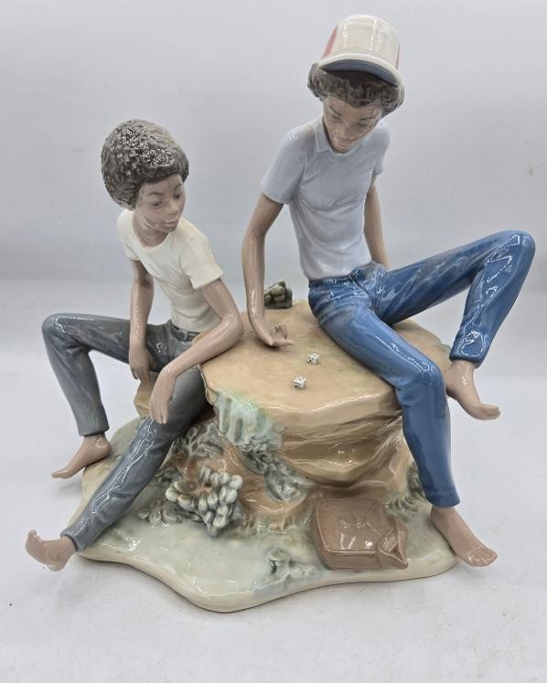 Lladro Children's Games Black Legacy Collection 5379 Retired- AS IS
