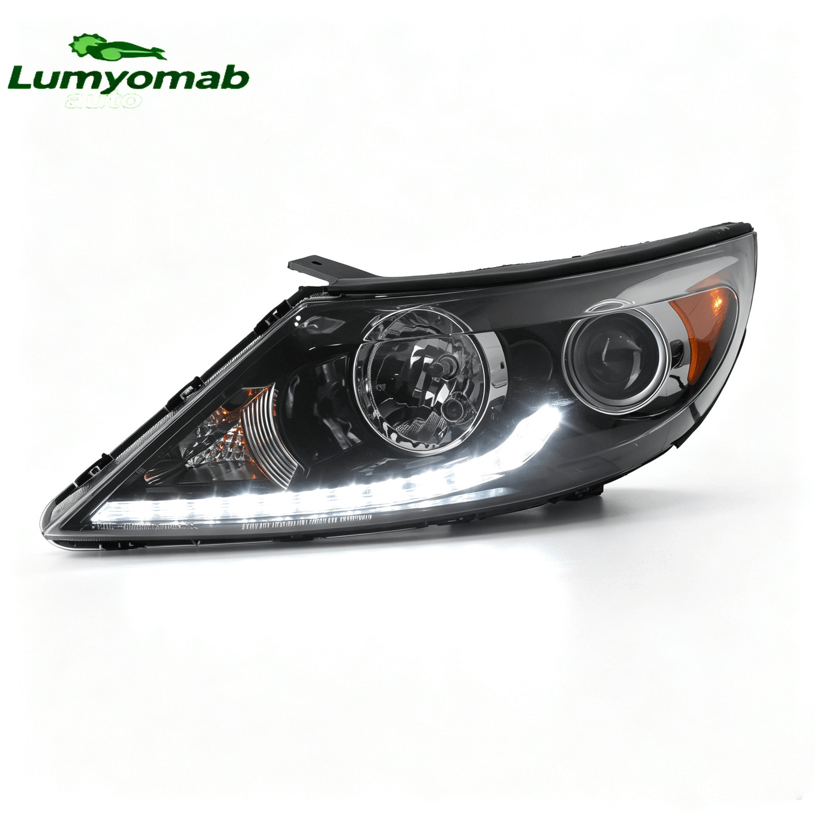 Fit 2013-2015 2016 Kia Sportage Headlight Halogen w/LED DRL Left Driver Side