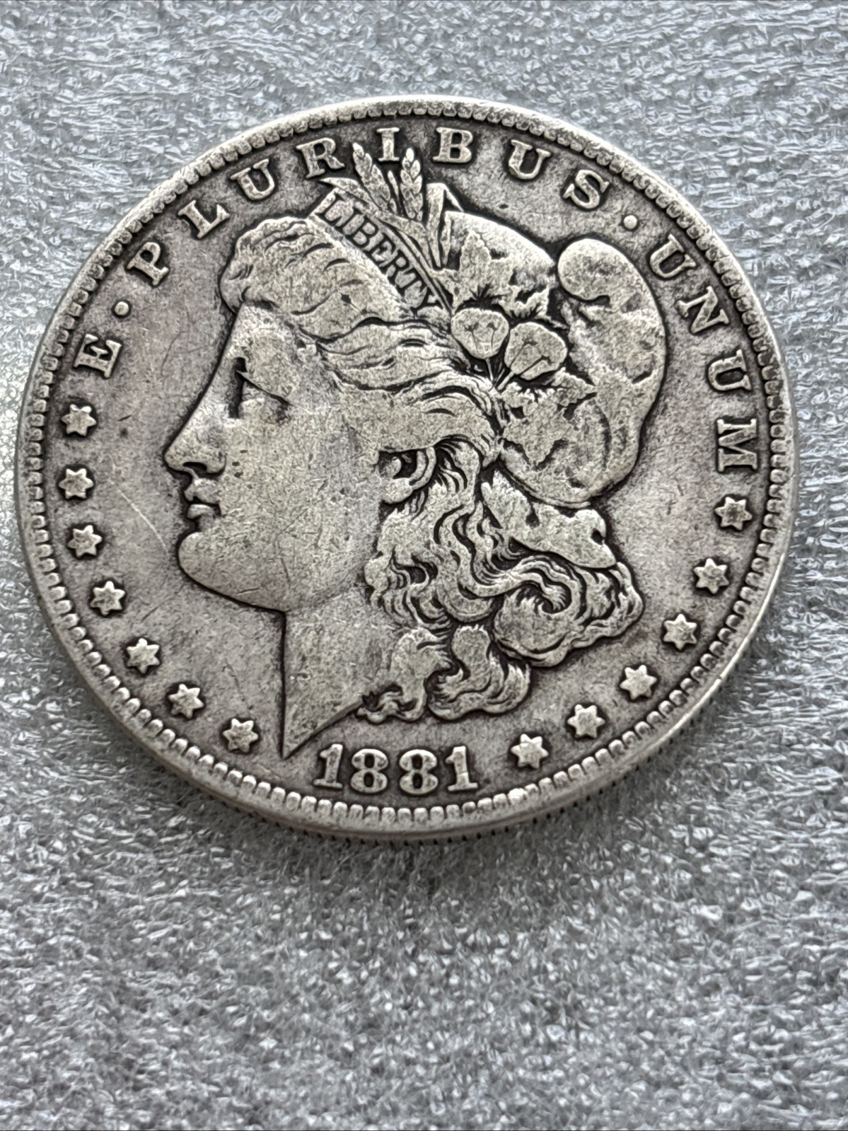 1881-O Morgan Silver Dollar #93. Tested For Authenticity.